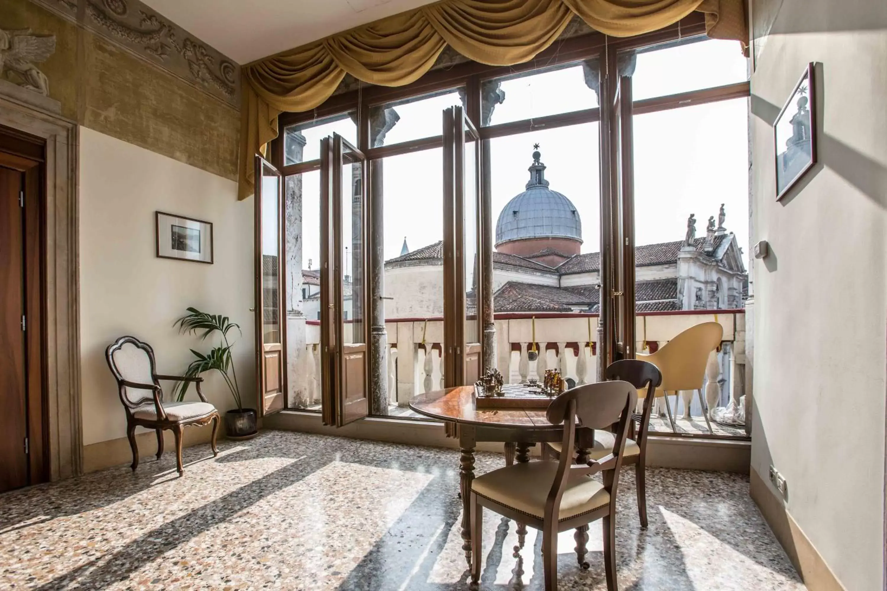 Patio in Hotel Palazzo Vitturi