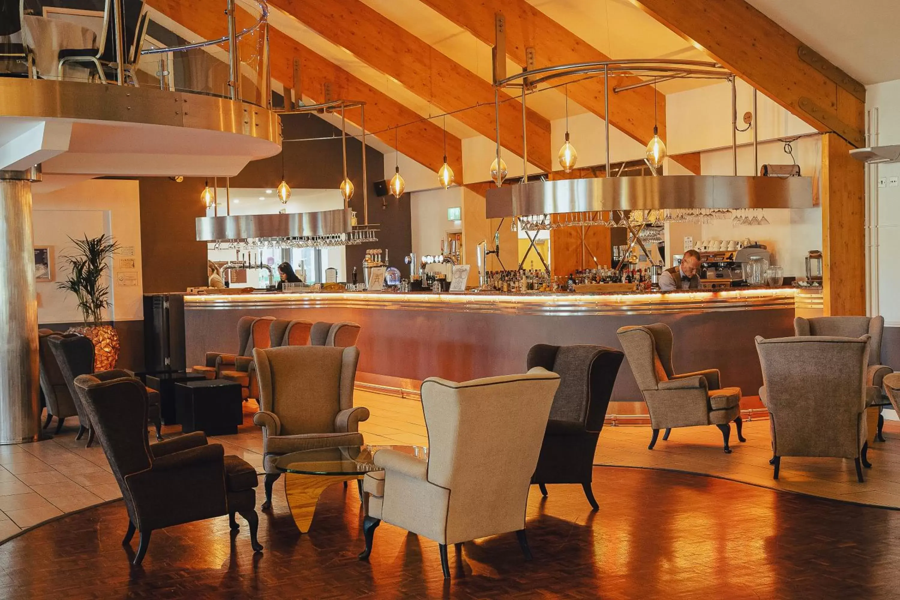 Lobby or reception, Restaurant/Places to Eat in Draycote Hotel And Whitefields Golf Course