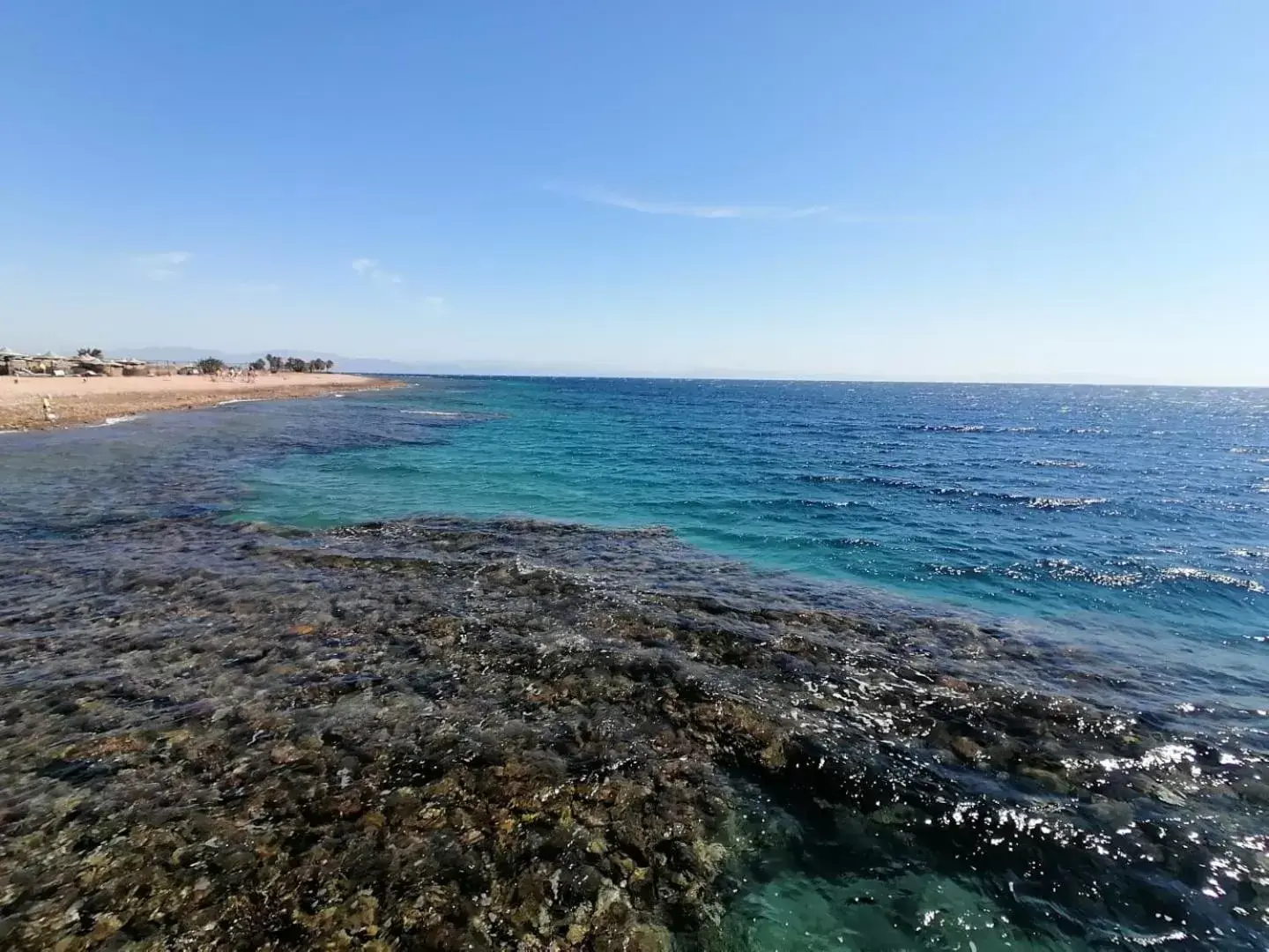 Beach in Happy Life Village Dahab