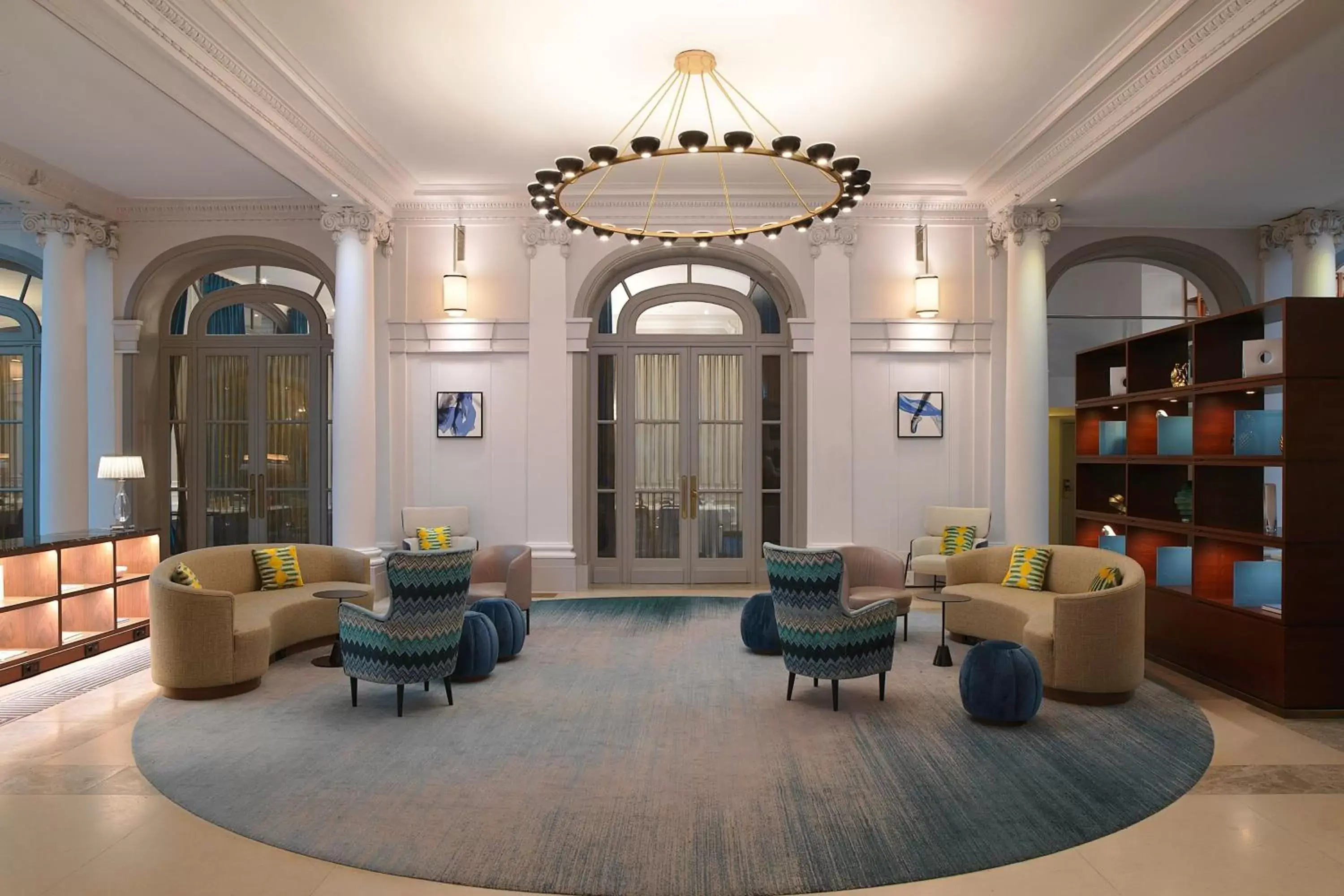 Lobby or reception, Lobby/Reception in Paris Marriott Opera Ambassador Hotel