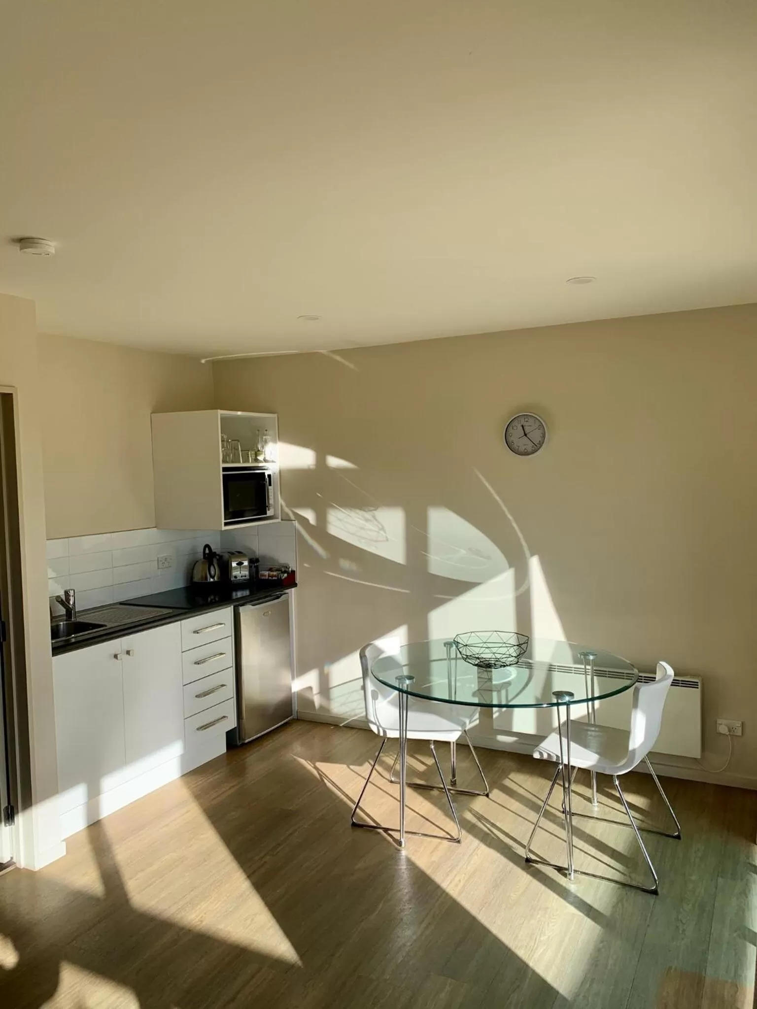 Kitchen or kitchenette in Teviot View Accommodation