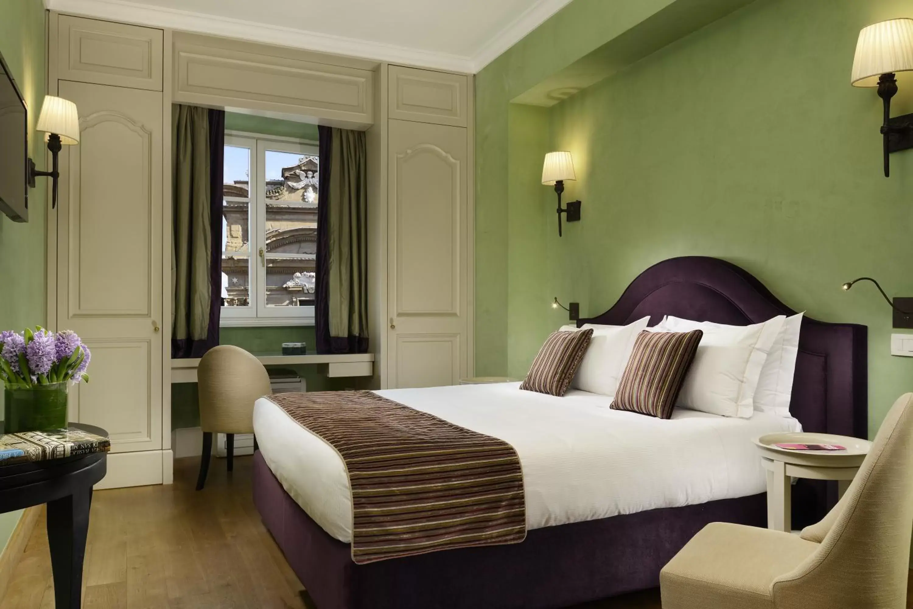 Bedroom, Bed in San Firenze Suites & Spa