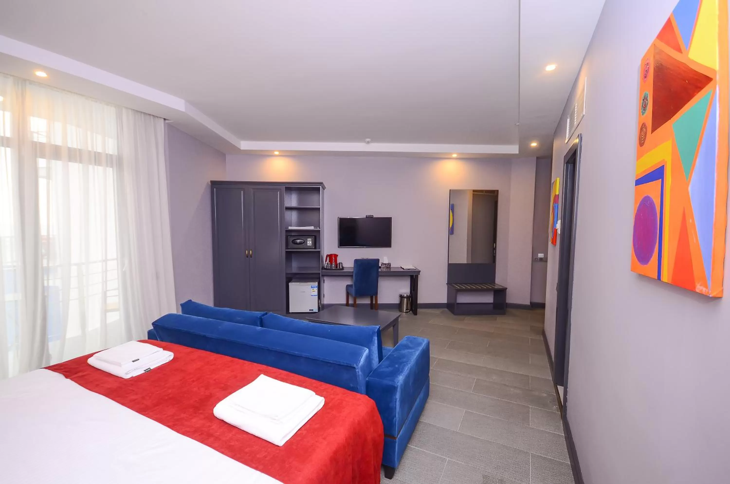 Photo of the whole room, Bed in Batumi Palm Hotel