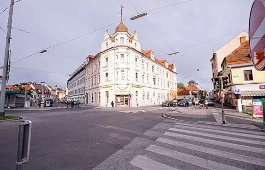 Property building in Minihotel Graz Apartments