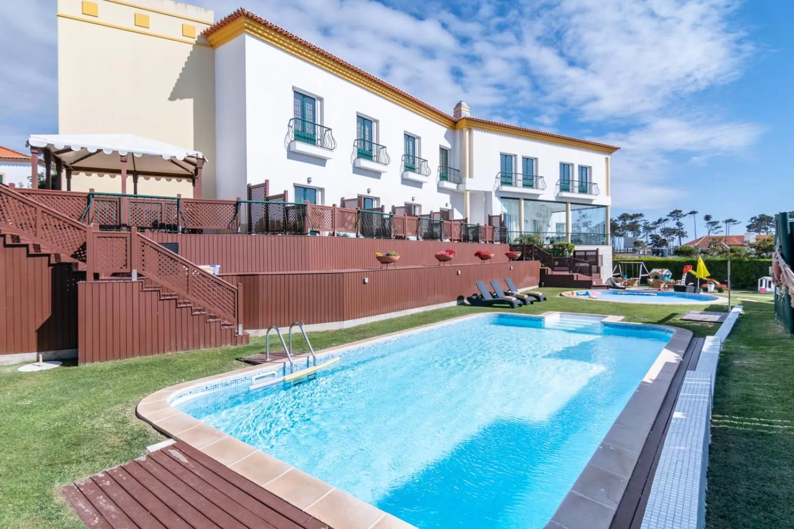 Swimming pool in Hotel Dom Vasco