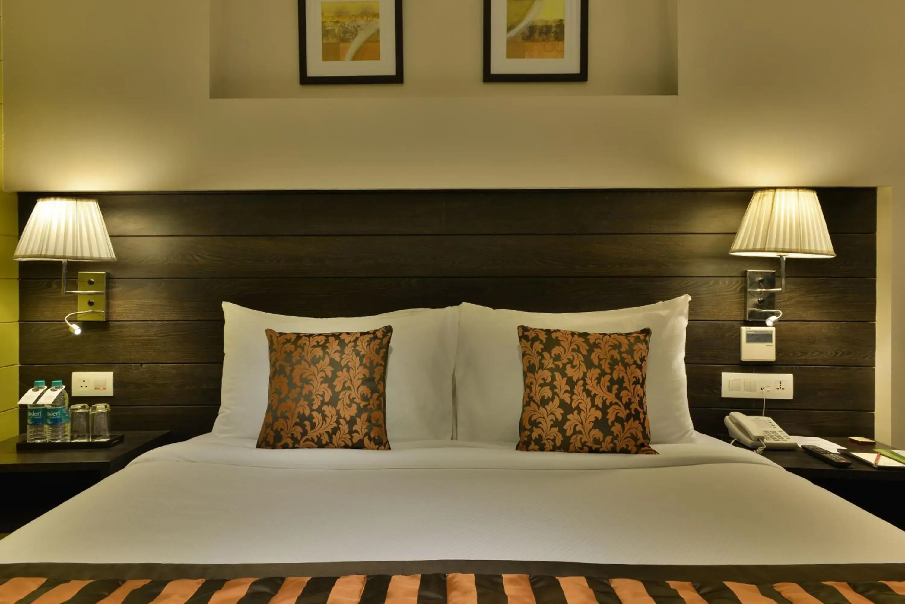 Bedroom, Bed in The Fern Residency, Vadodara