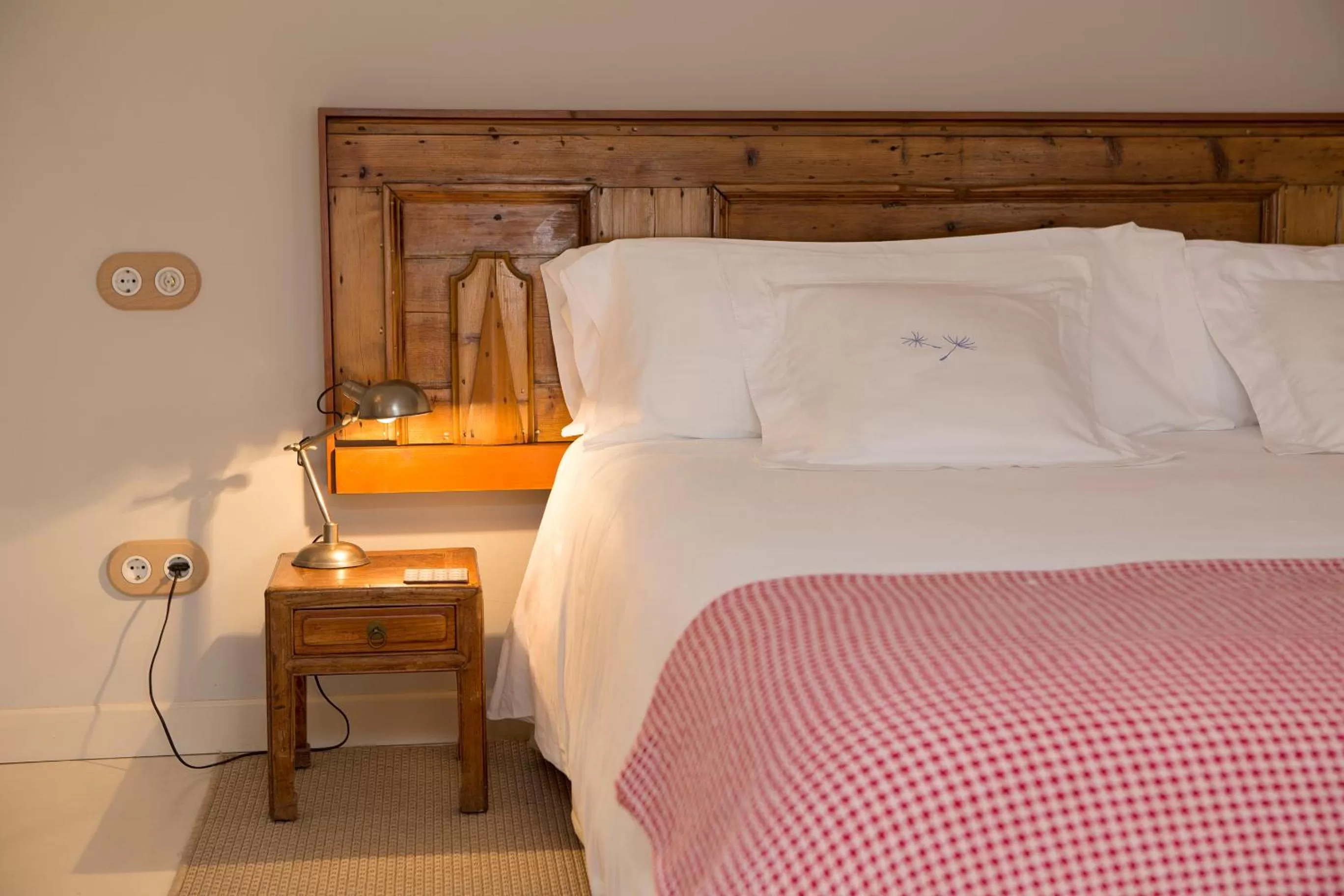 Decorative detail, Bed in Jardí de Ses Bruixes Boutique Hotel