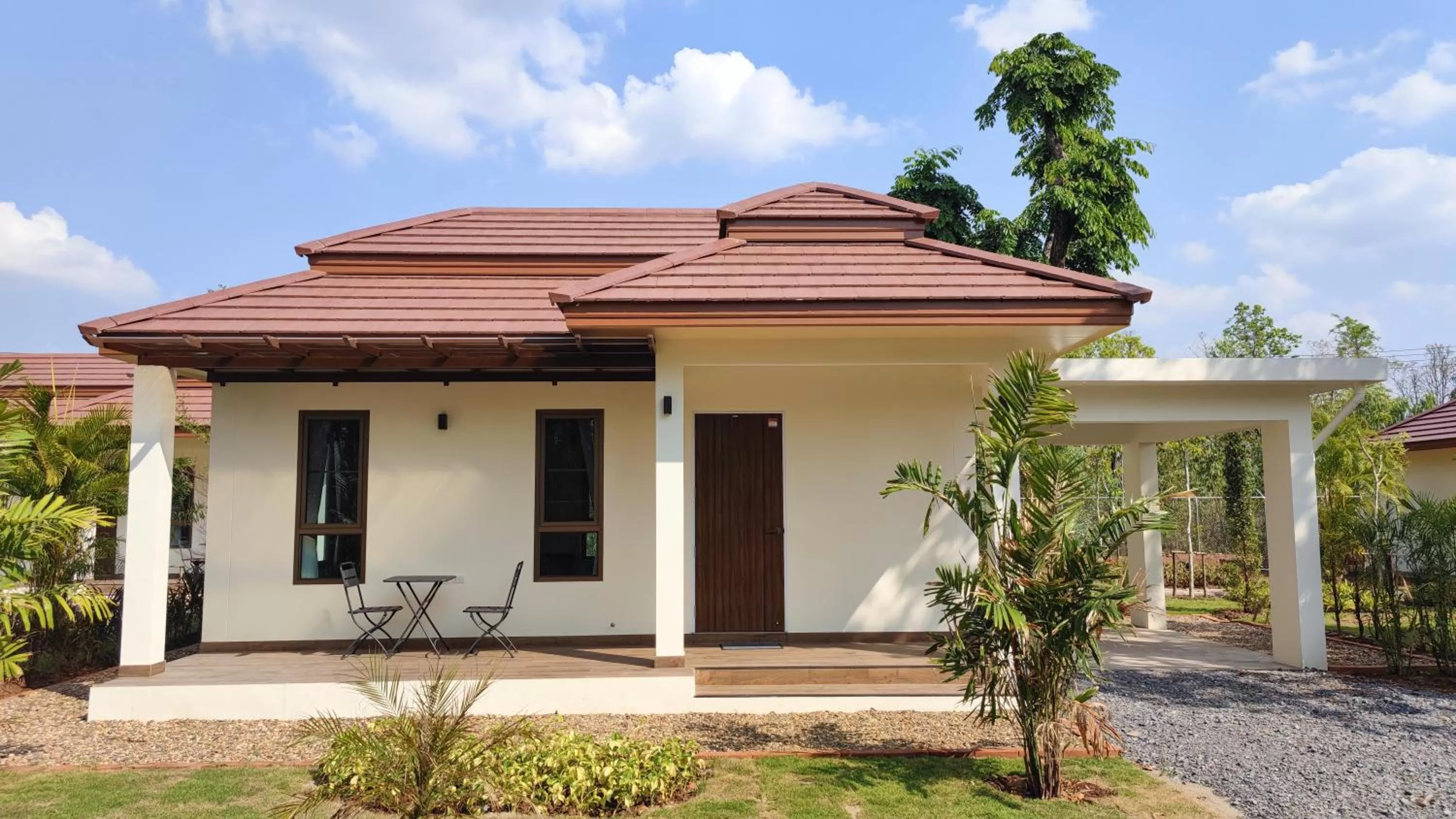 Patio in Isan Golf & Adventure Hotel