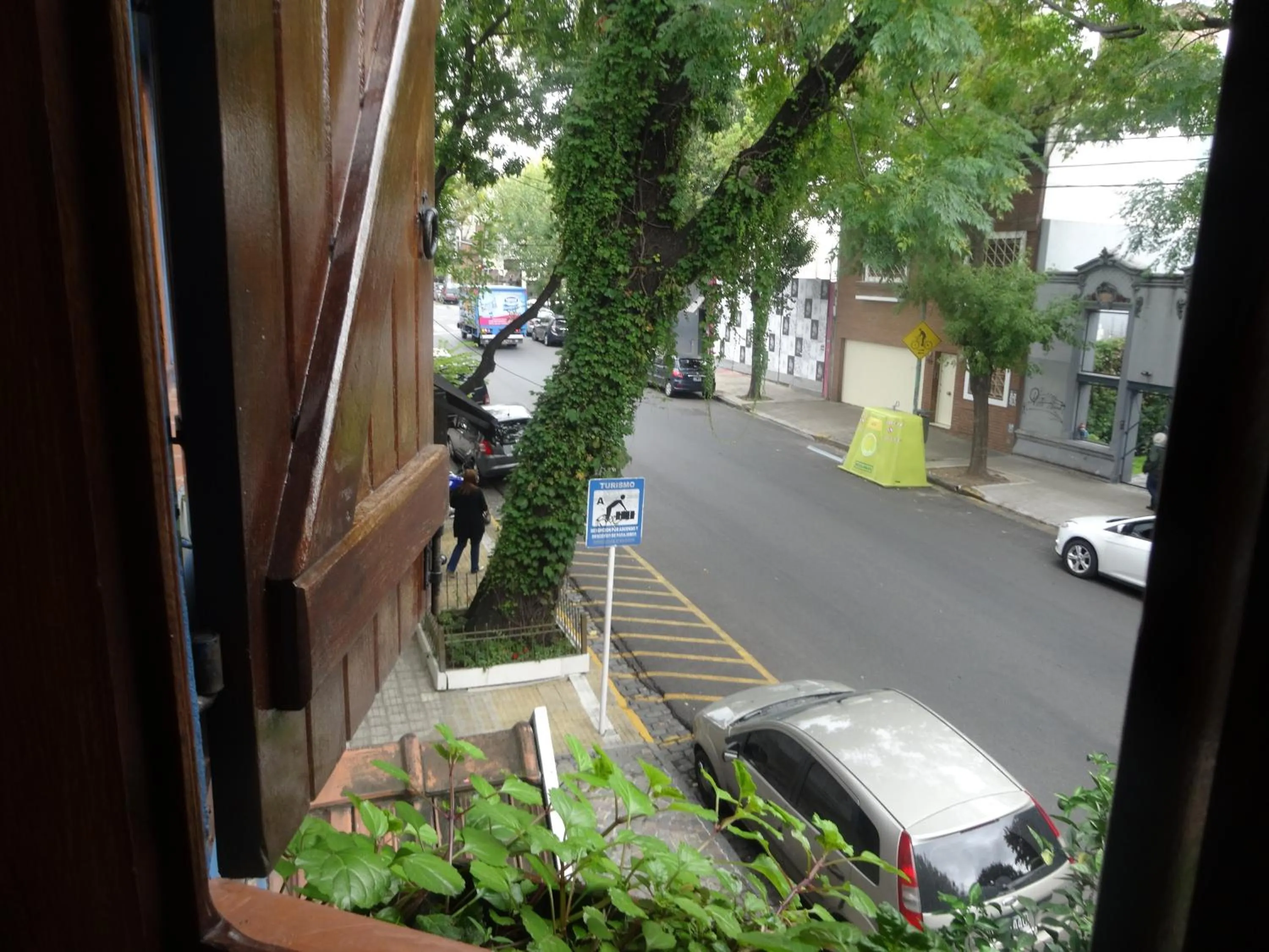 City view in Sissi Haz Hotel