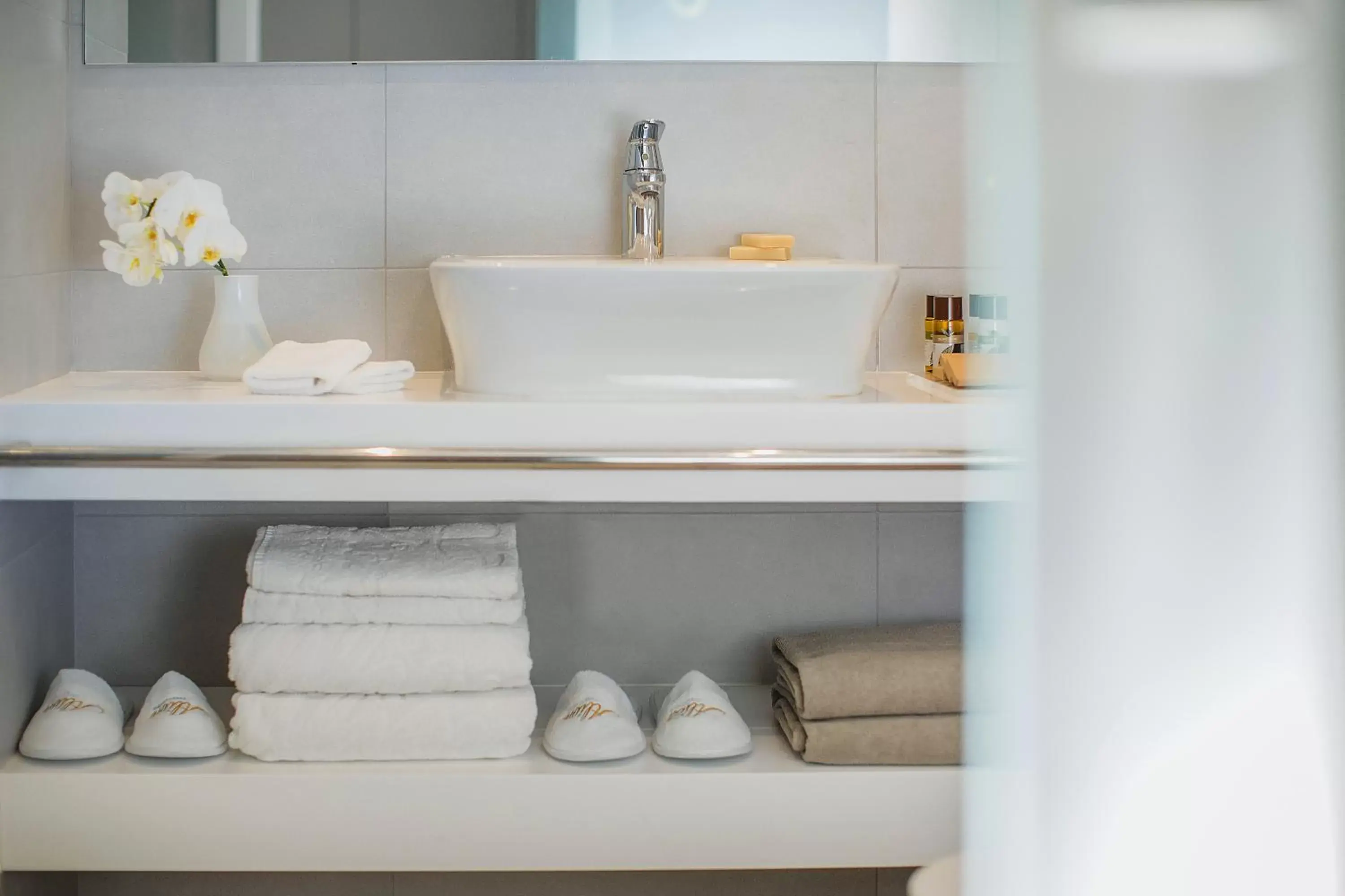 Bathroom in Alion Beach Hotel