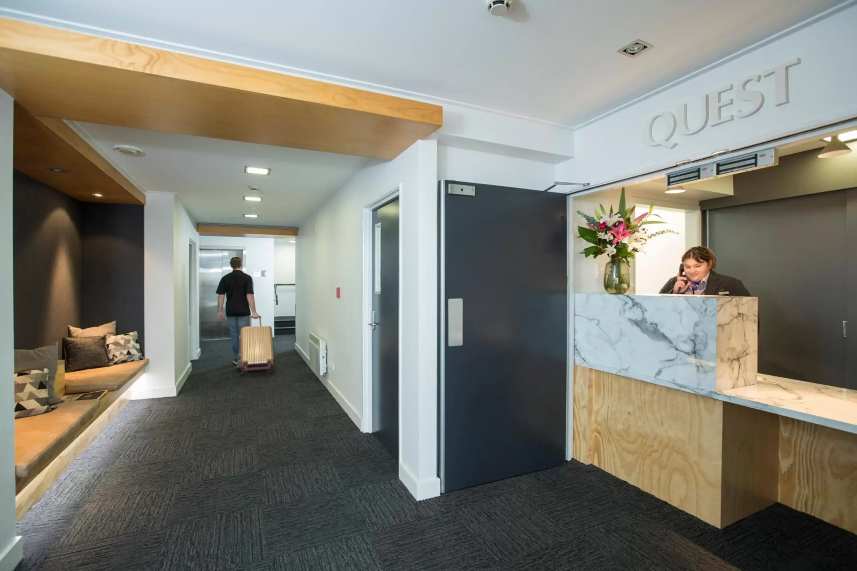 Lobby or reception in Quest Dunedin Serviced Apartments Lobby or reception in Quest Dunedin Serviced Apartments