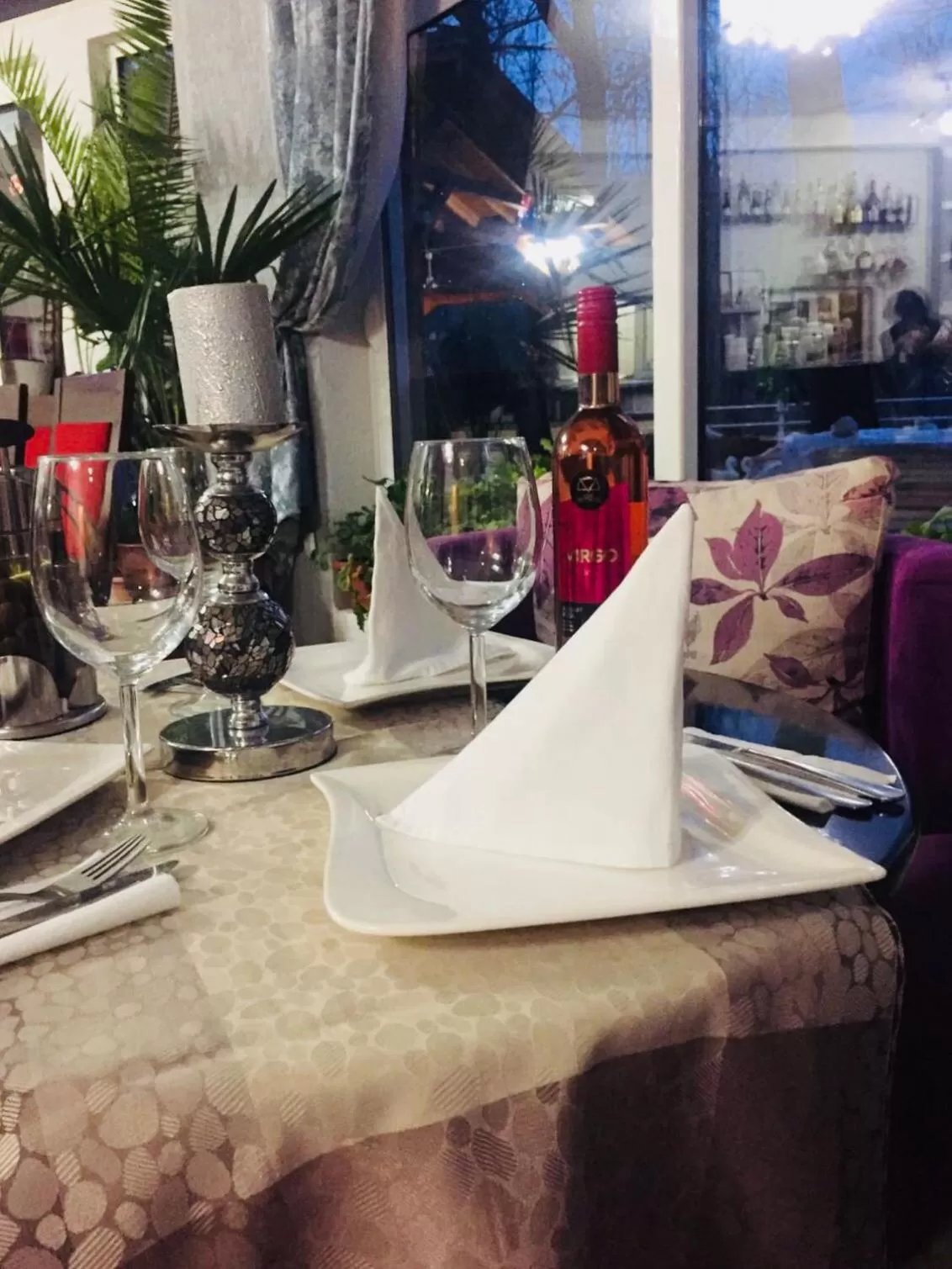 Food and drinks in Villa Bella Boutique Hotel