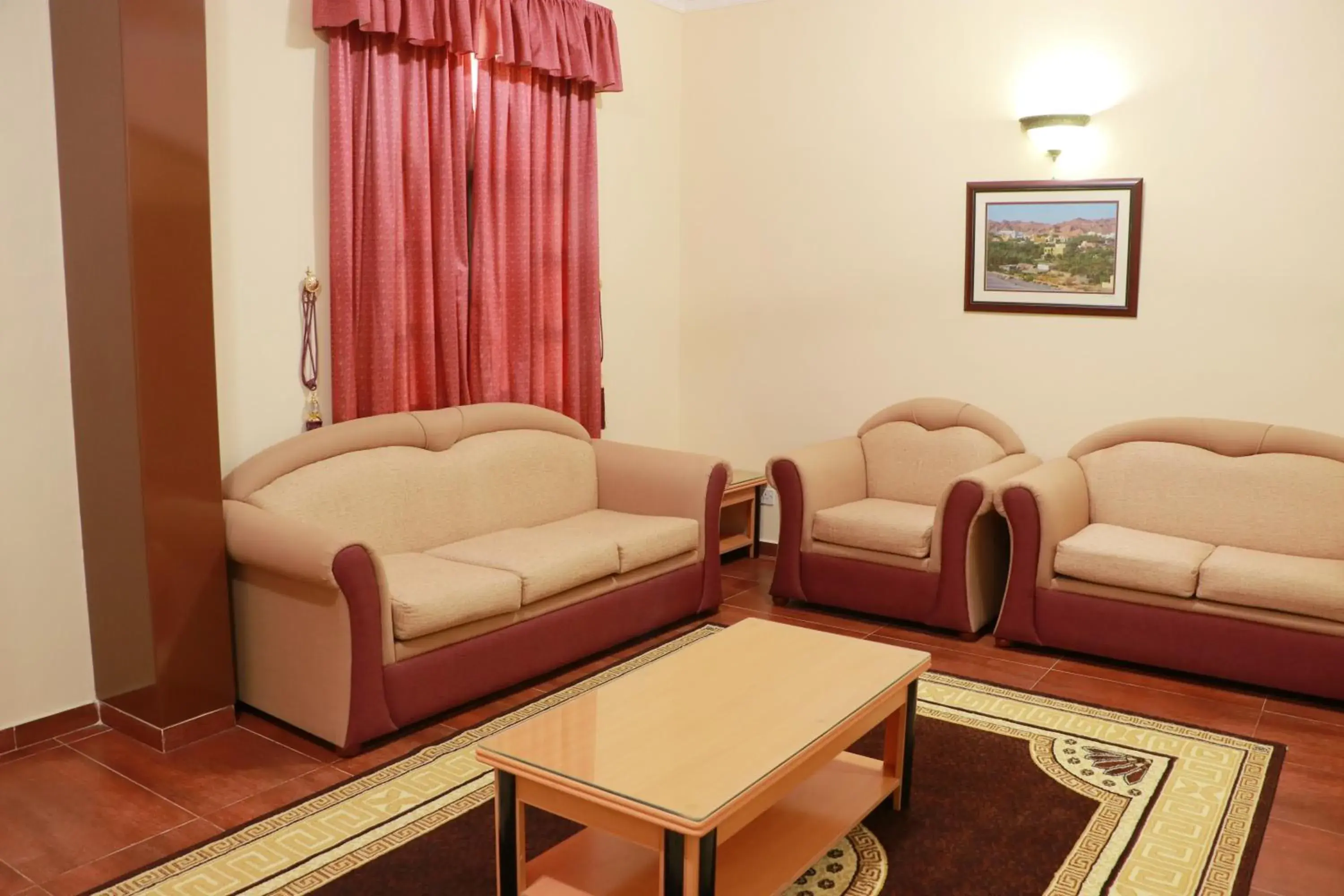 Seating Area in Al Nile Hotel