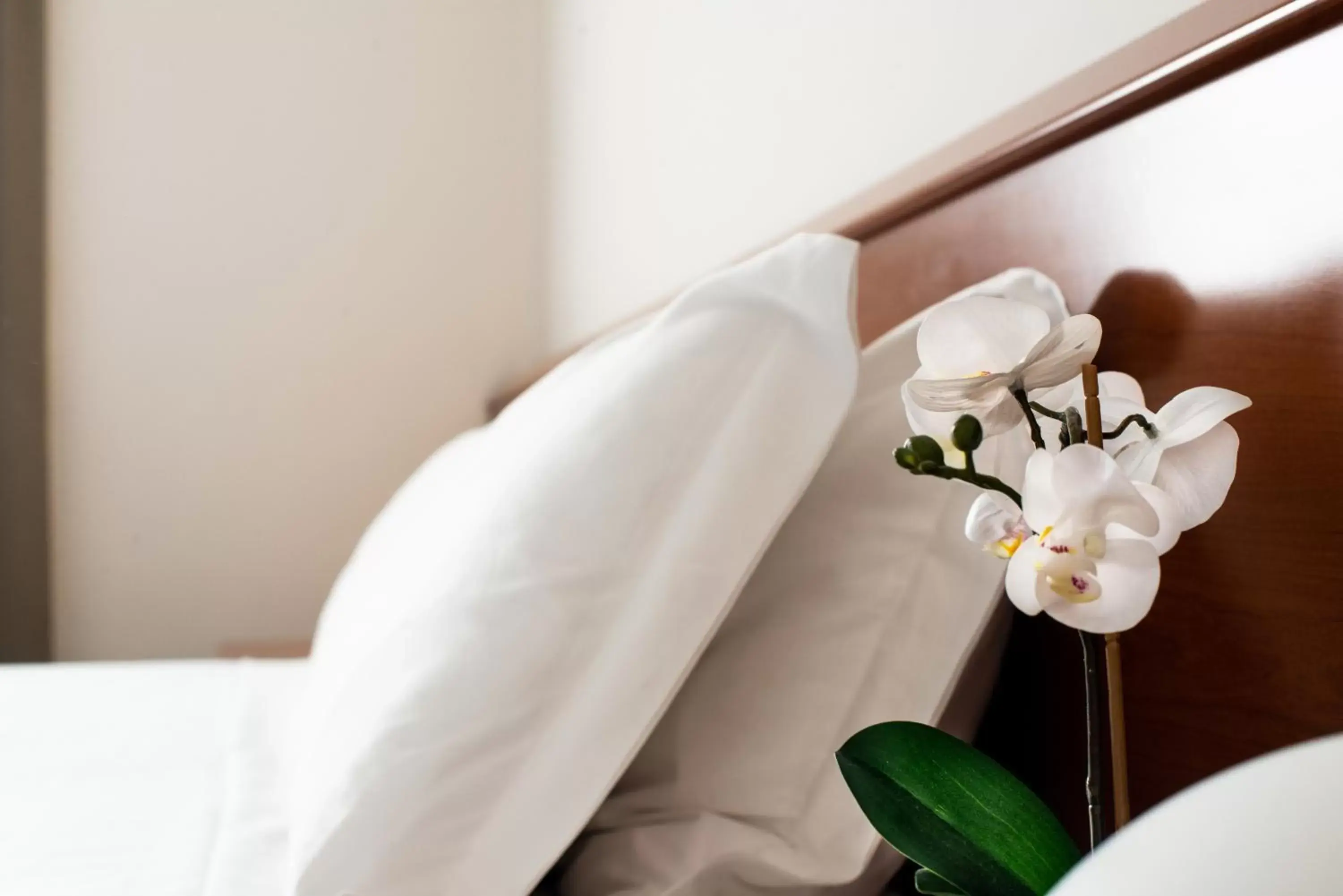 Decorative detail, Bed in Hotel Glis