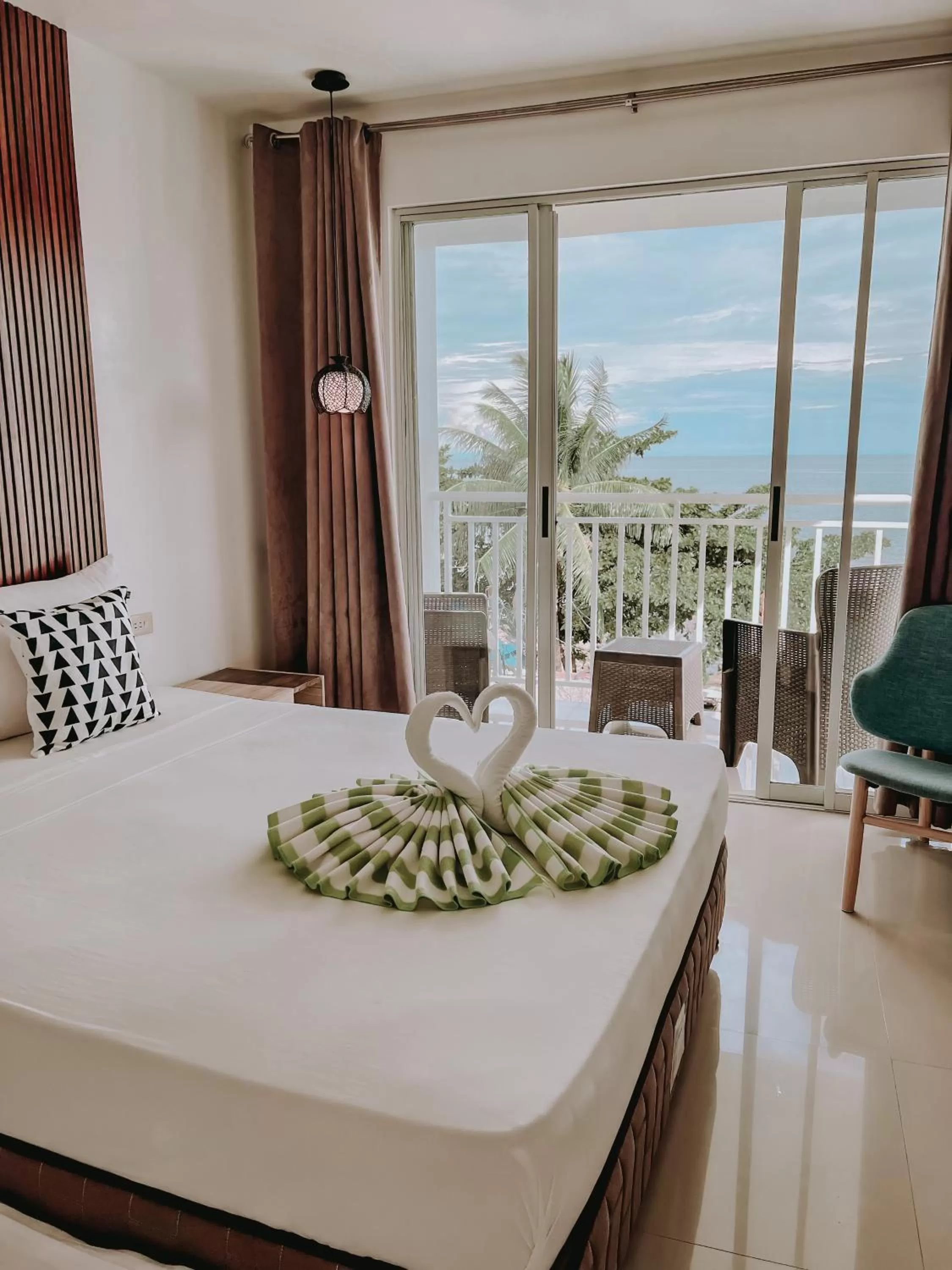 View (from property/room), Bed in A Villas Resort & Restaurant