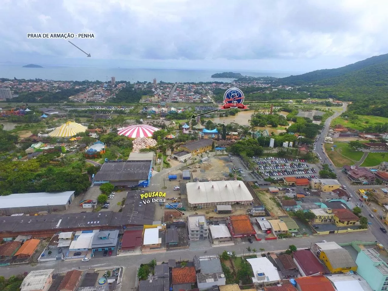 Facade/entrance in Pousada Vó Dena