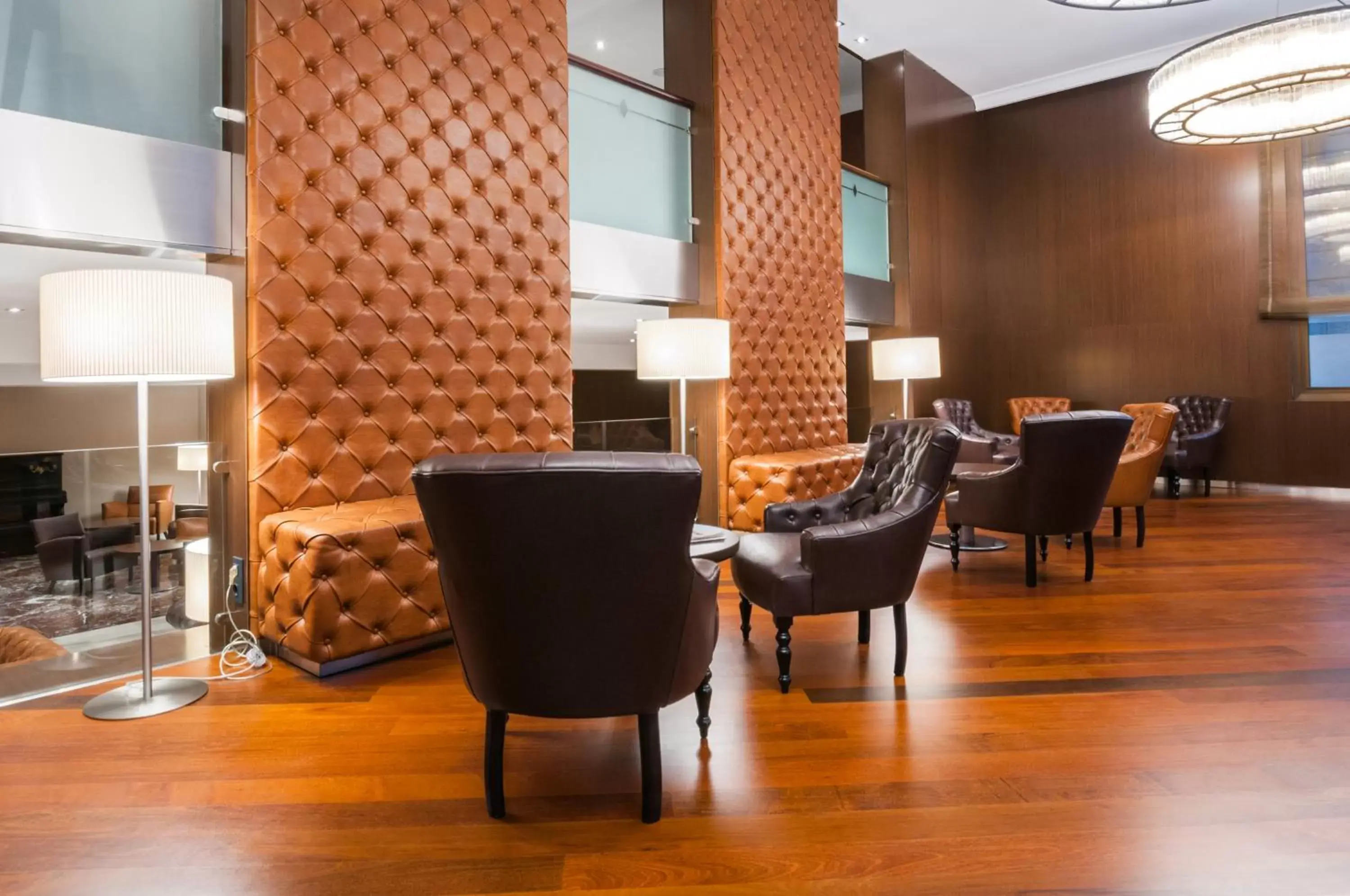 Lobby or reception in Gran Hotel Barcino