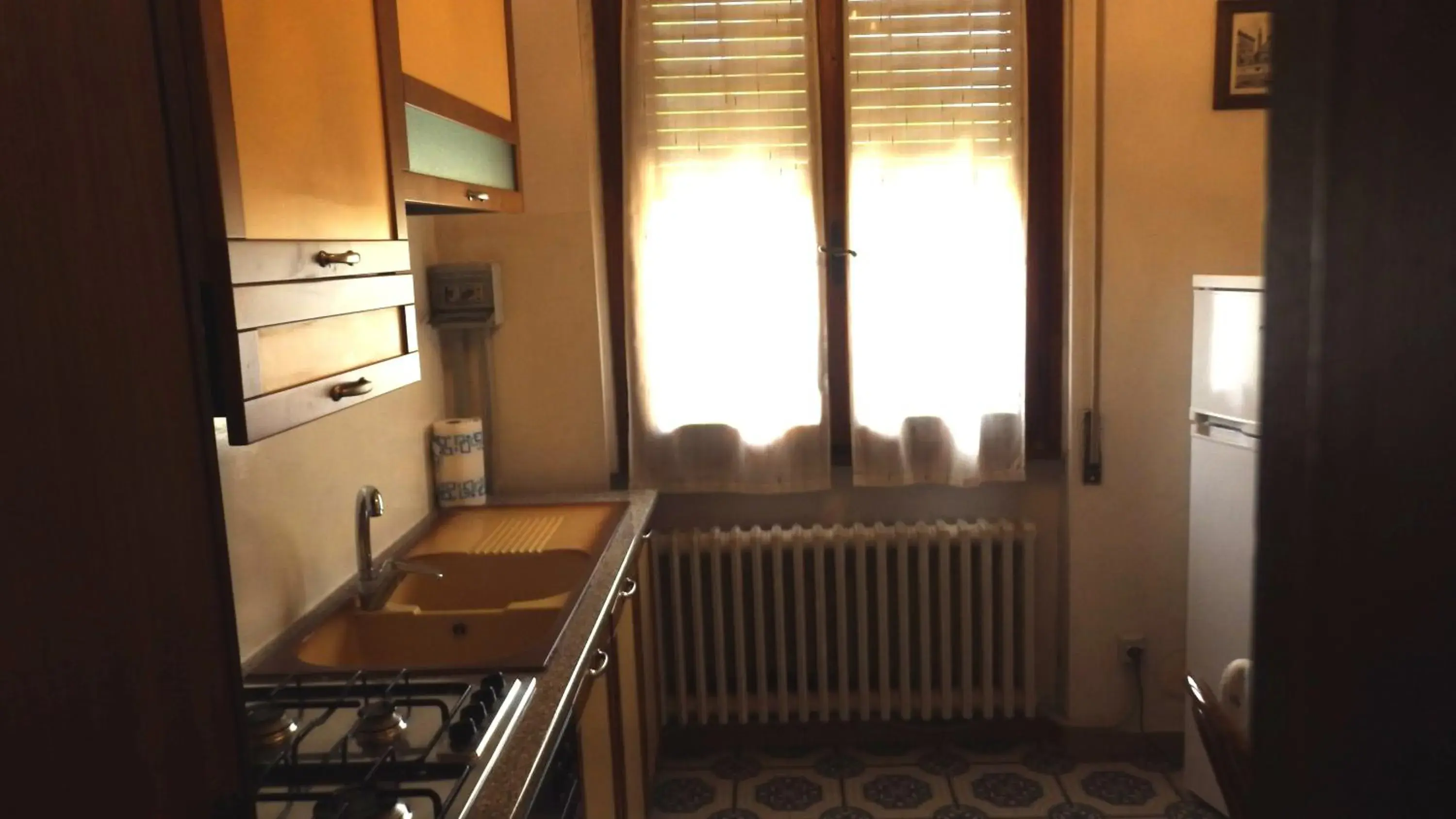 Kitchen or kitchenette, Seating Area in Residence Casprini da Omero