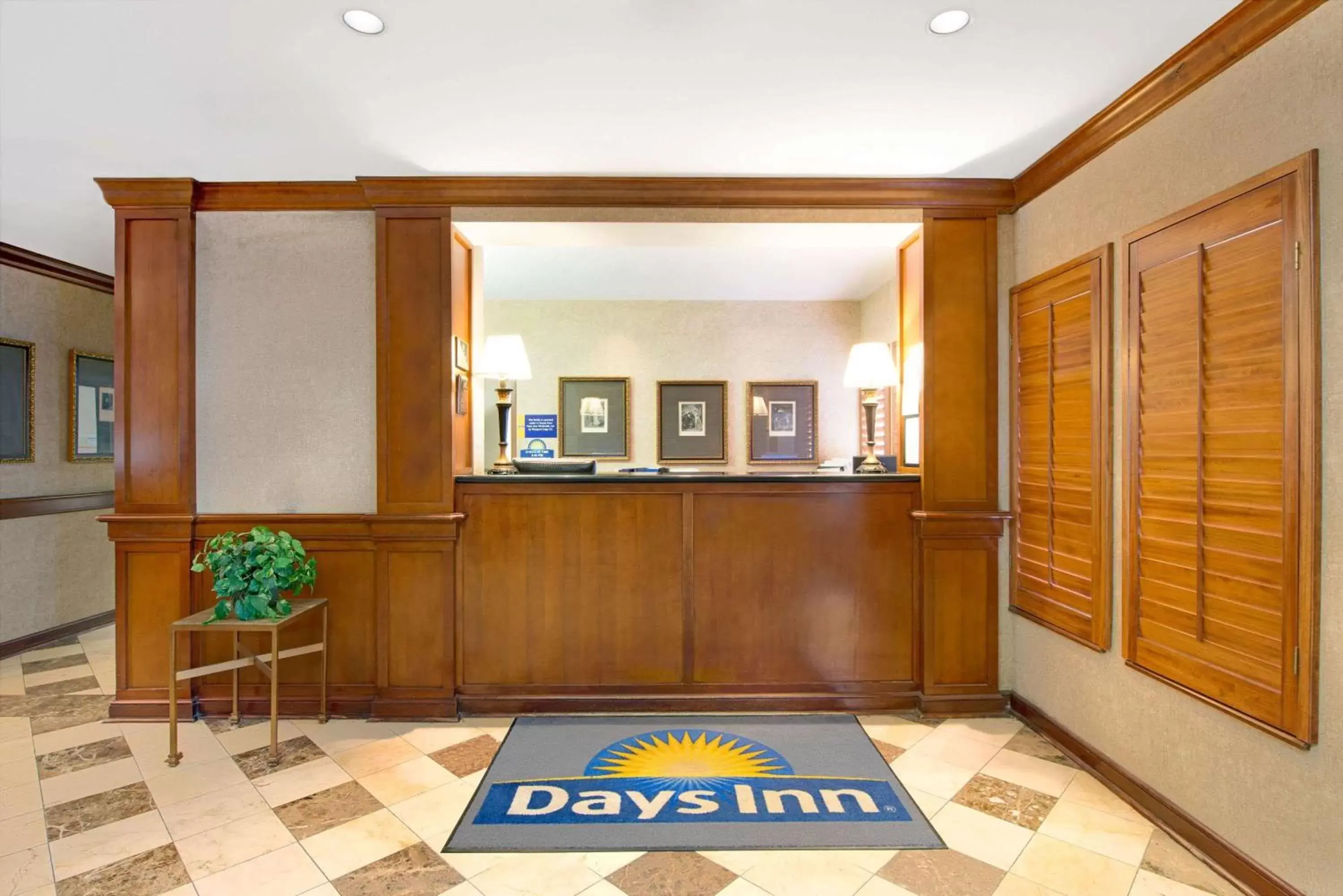 Lobby or reception in Days Inn by Wyndham St. Louis/Westport MO