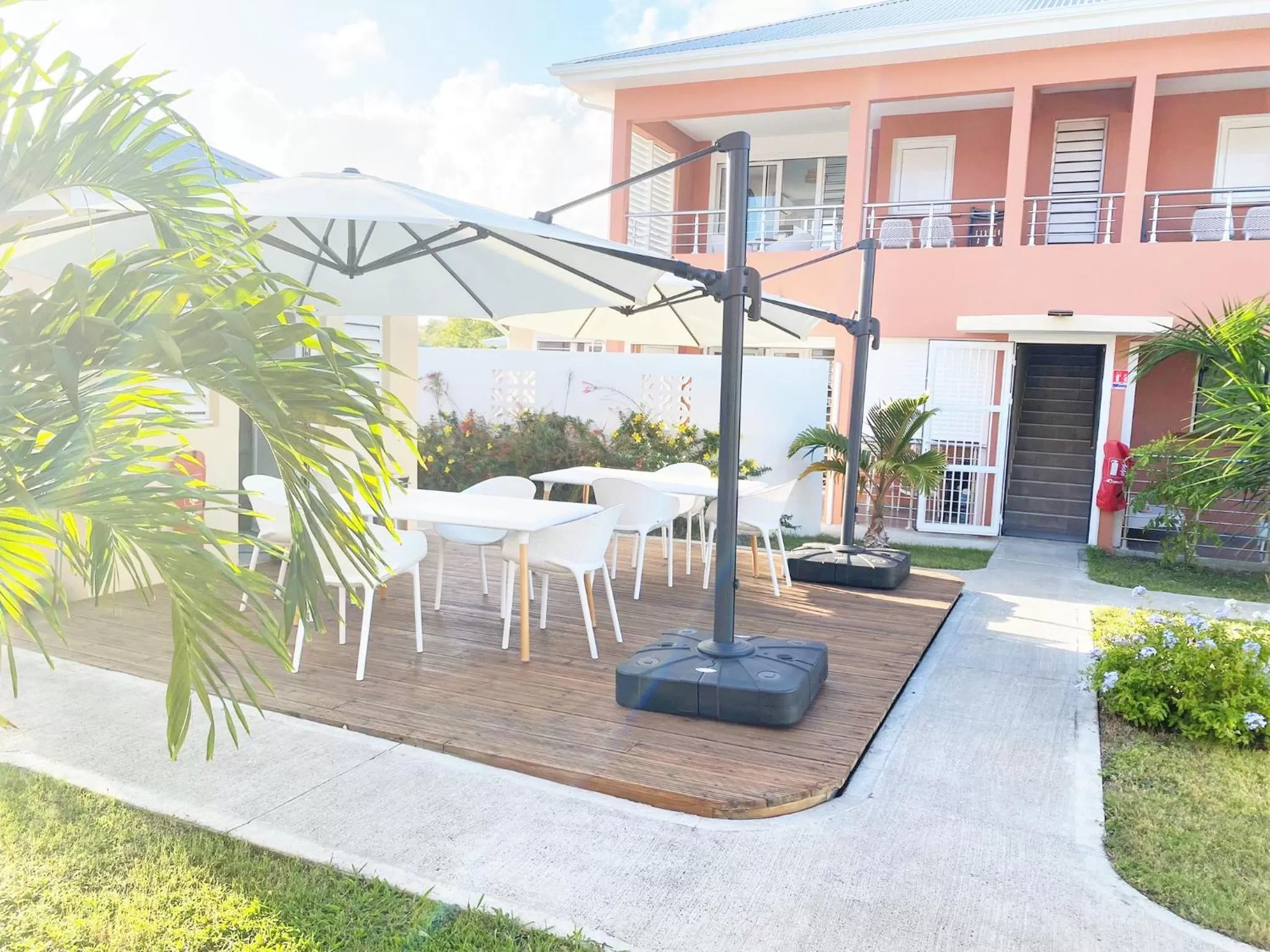 Dining area in Hôtel Guadeloupe Palm Suites
