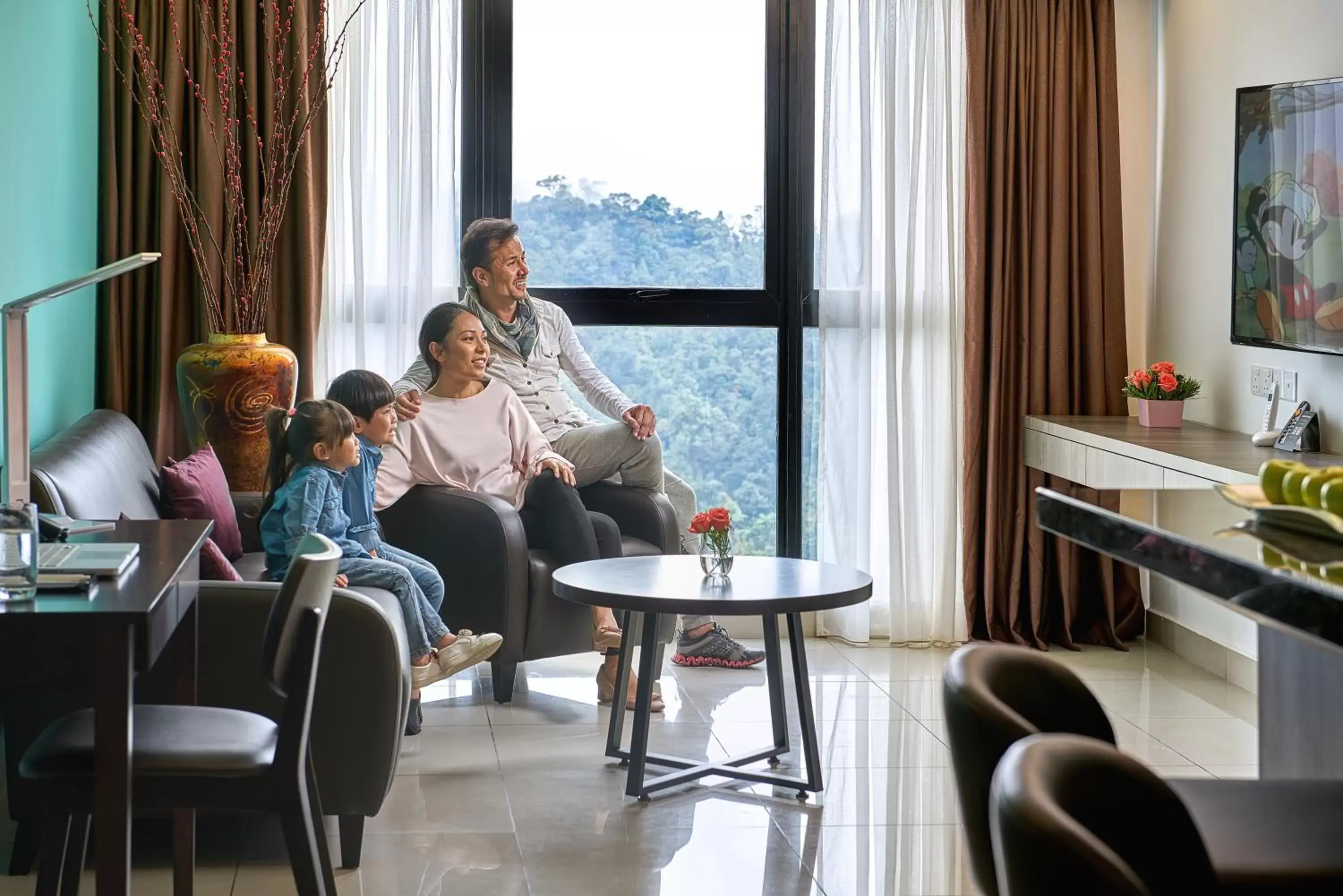 Living room in Grand Ion Delemen Hotel