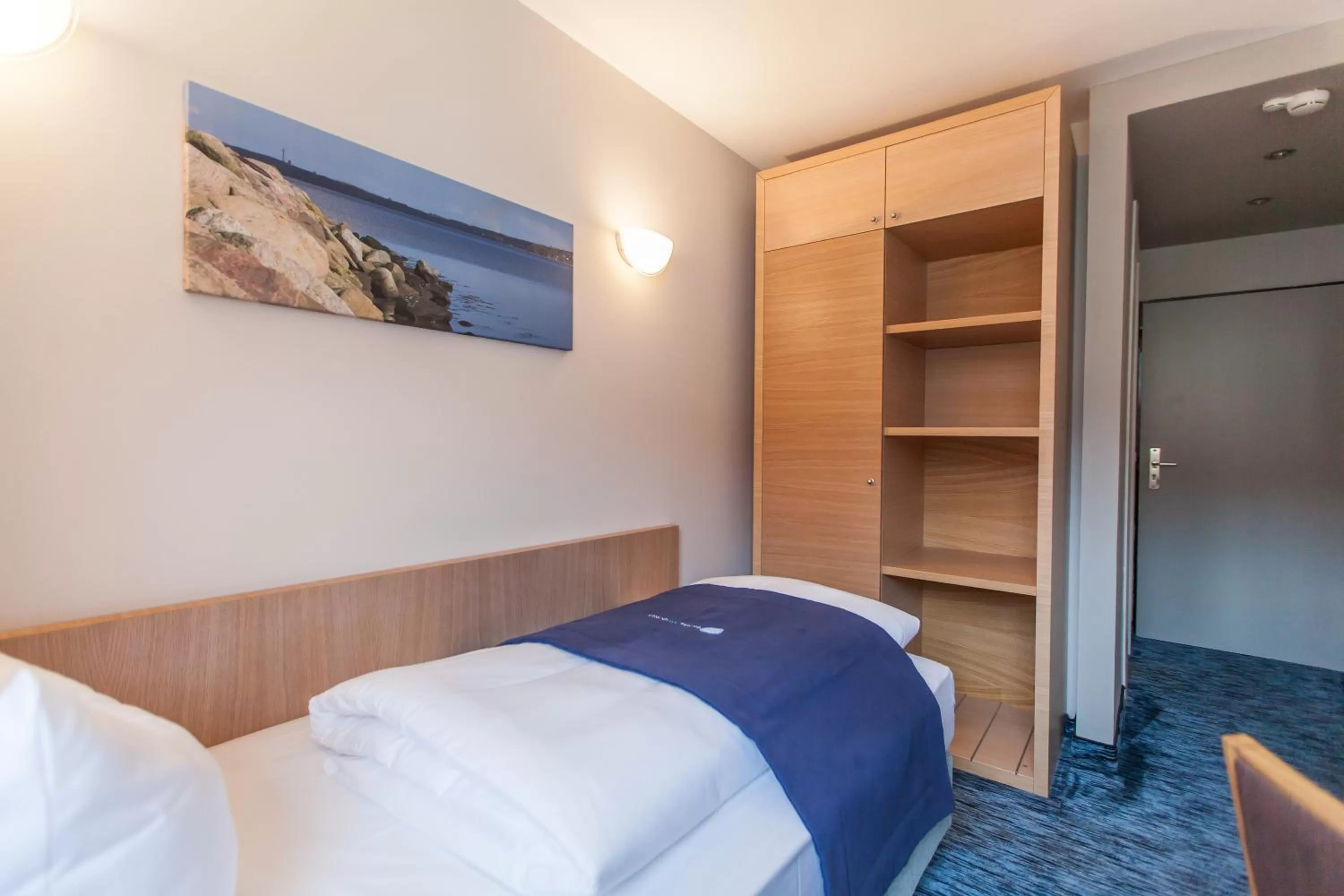 Photo of the whole room, Bed in Hotel am Fjord