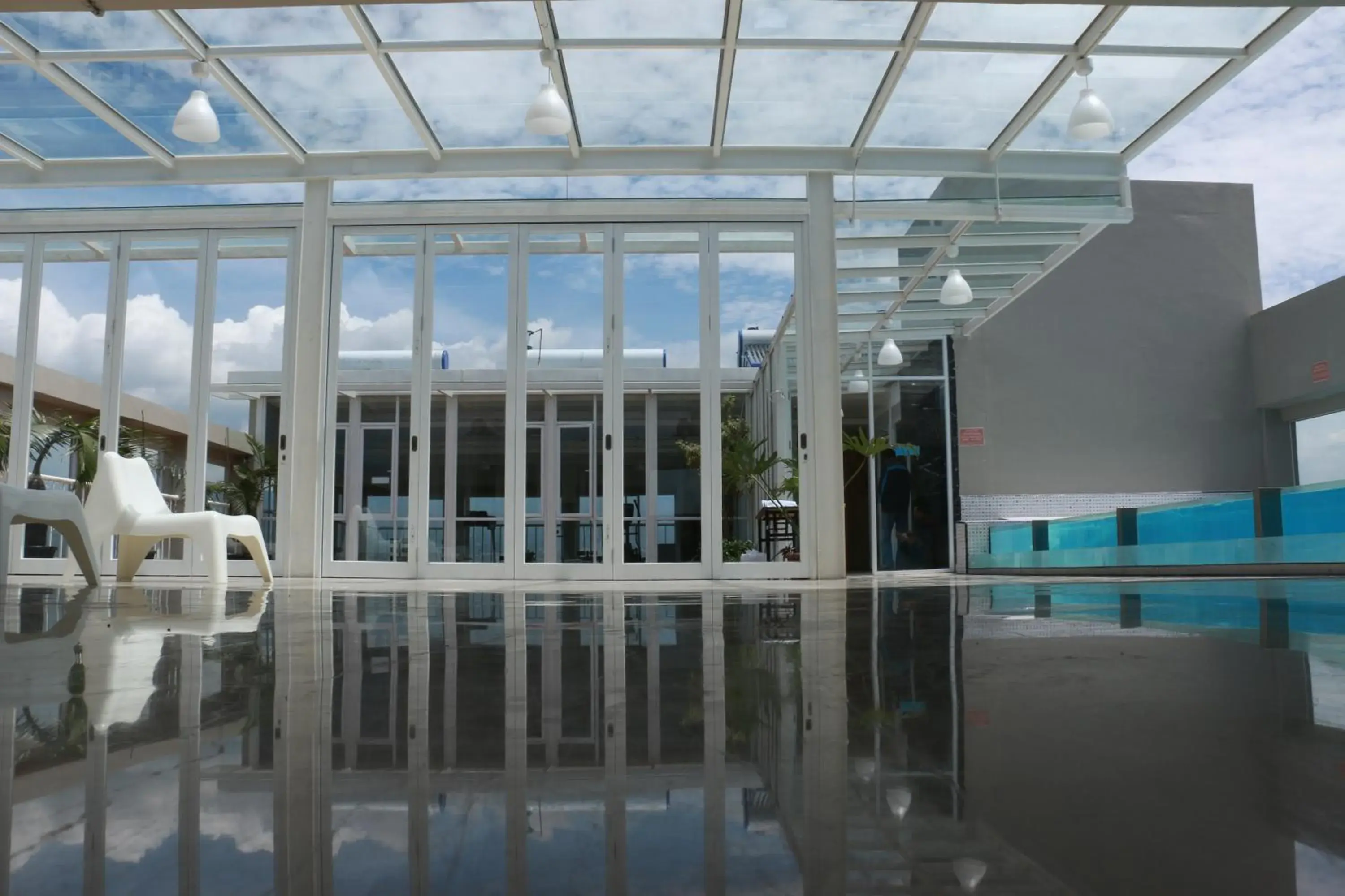 Swimming Pool in Grand Tebu Hotel