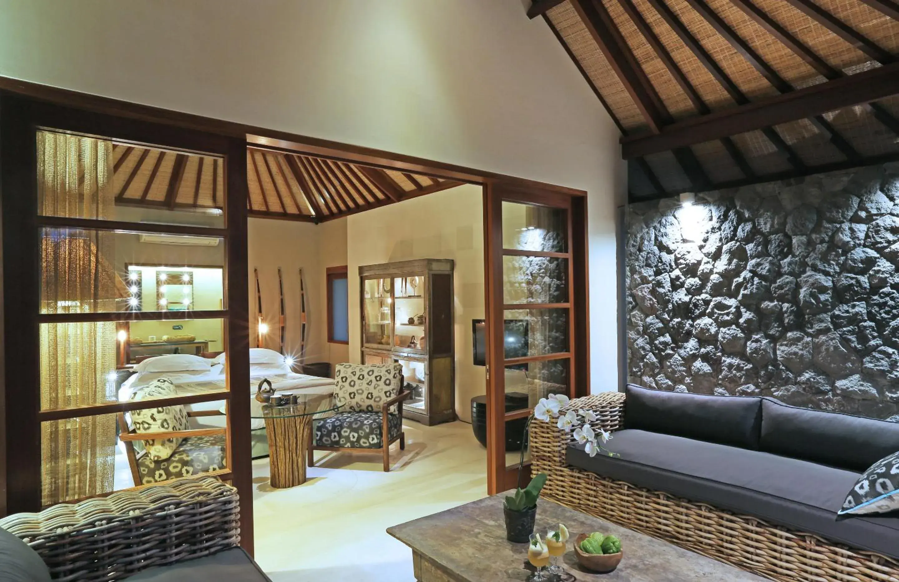 Patio, Seating Area in The Purist Villas & Spa Ubud