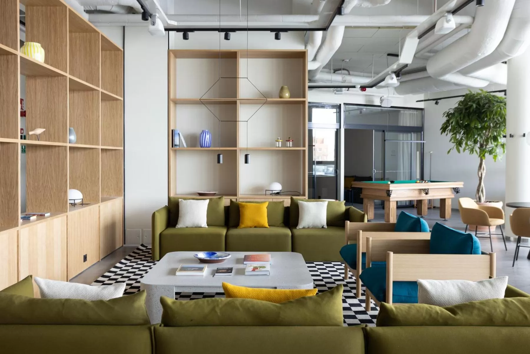 Seating area in Noli Malmi