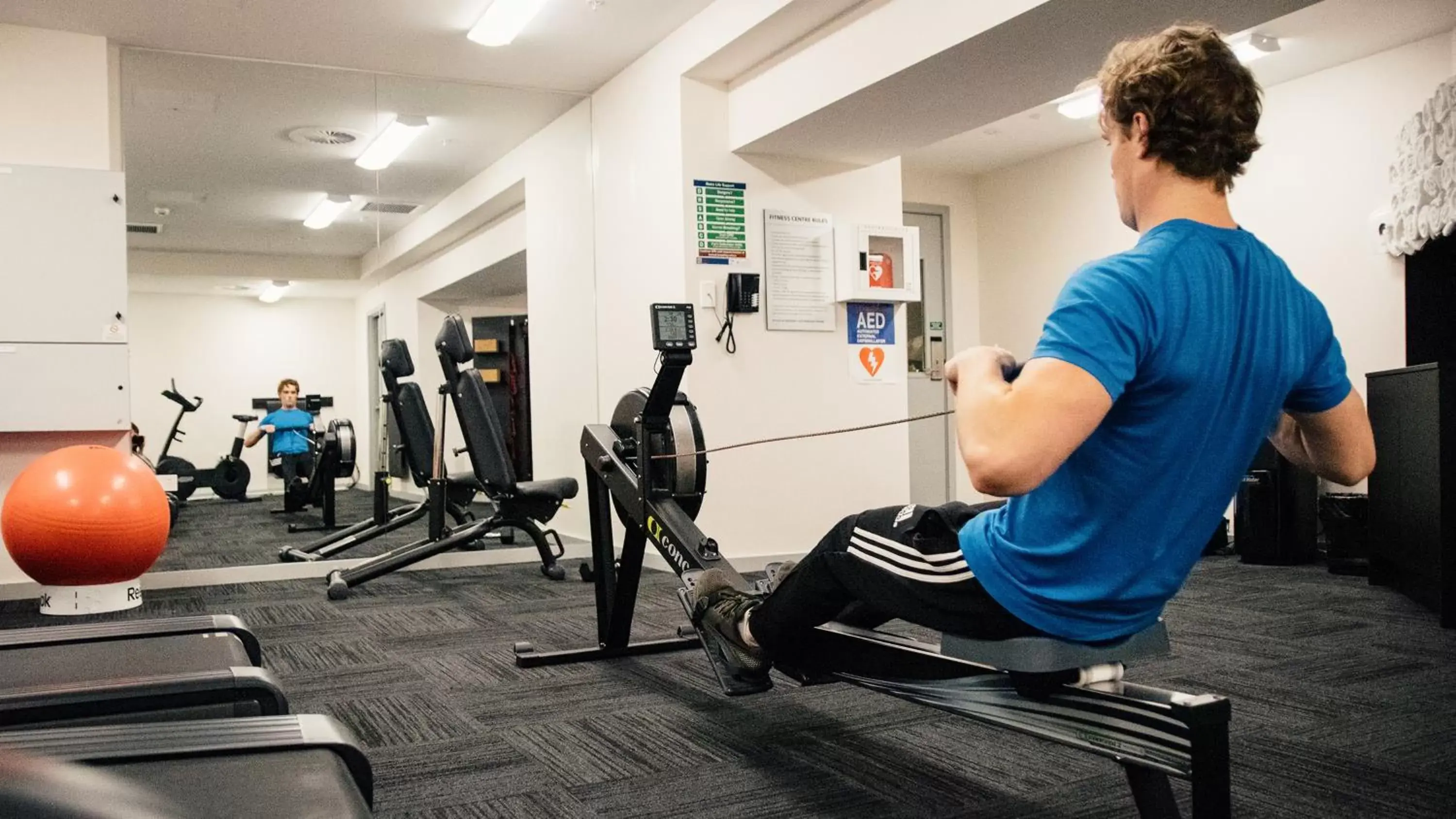 Fitness centre/facilities, Fitness Center/Facilities in Crowne Plaza Christchurch, an IHG Hotel