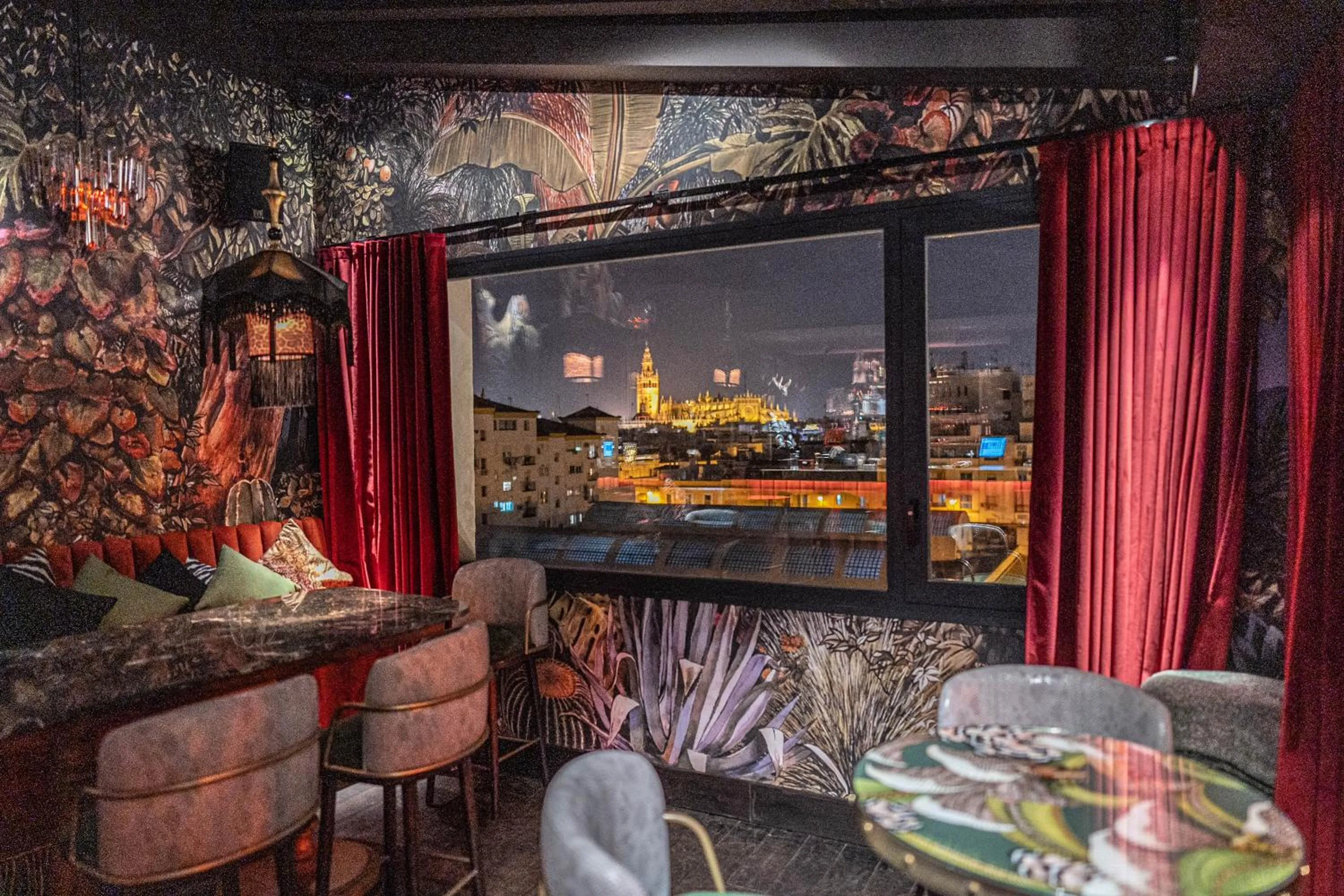 Property building in Hotel Lobby