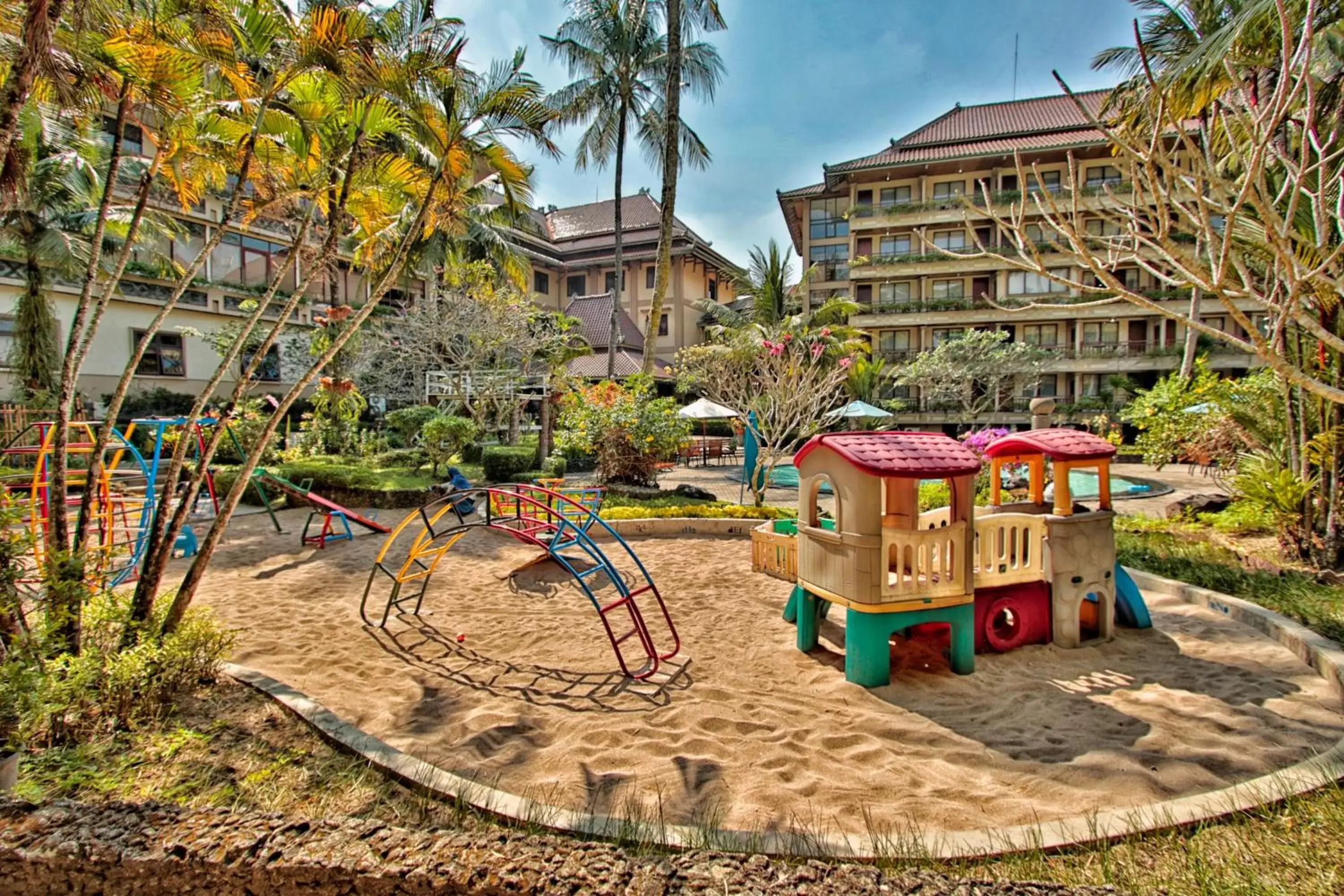 Children play ground, Children's Play Area in The Jayakarta Yogyakarta Hotel & Spa