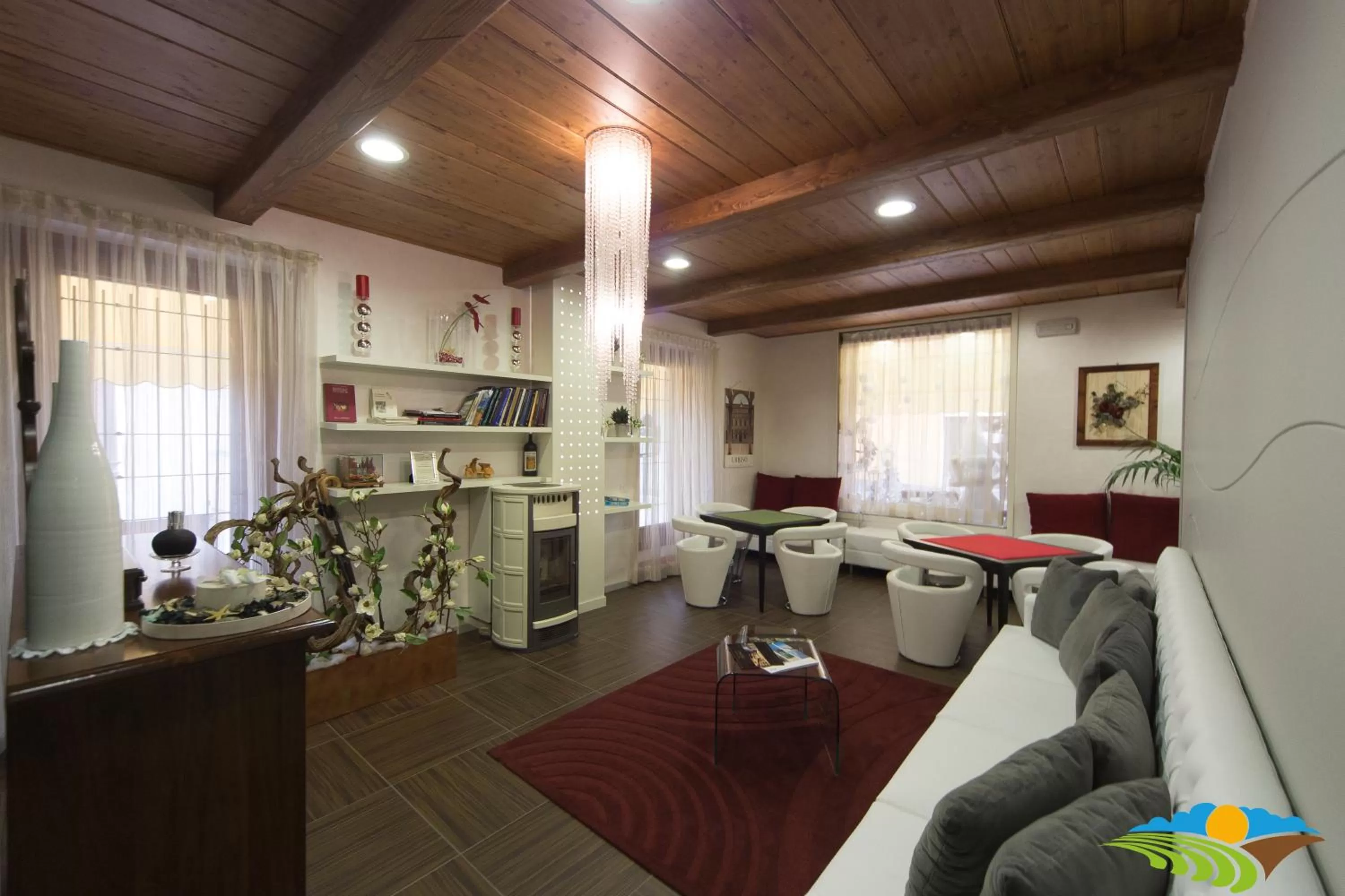 Communal lounge/ TV room in Albergo Diffuso Spa - Il Poggetto tra Urbino & San Marino