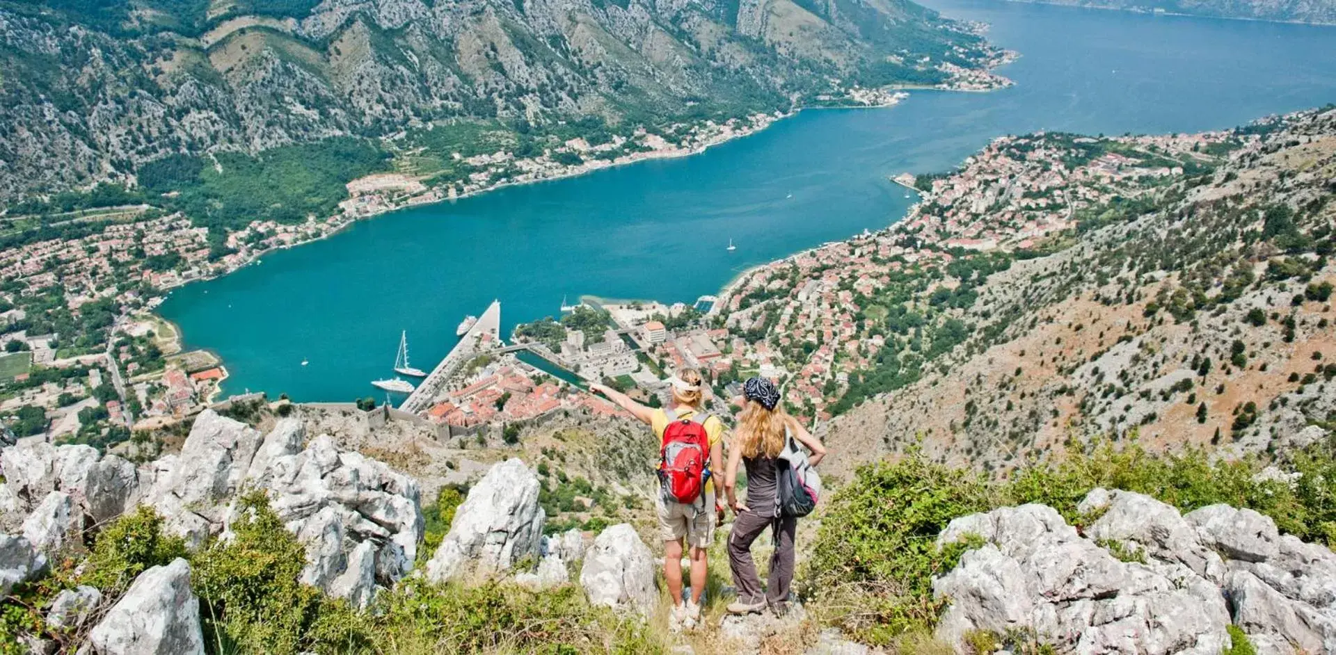 Hiking, Bird's-eye View in Regent Porto Montenegro