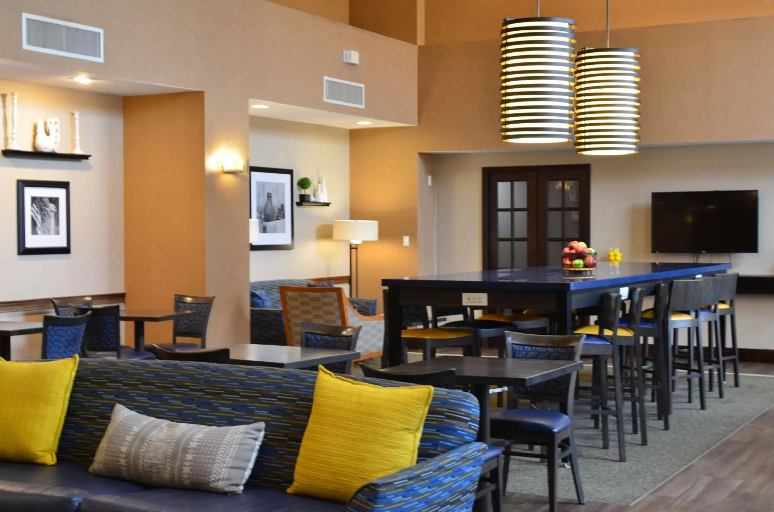 Lobby or reception in Hampton Inn & Suites Madisonville Lobby or reception in Hampton Inn & Suites Madisonville