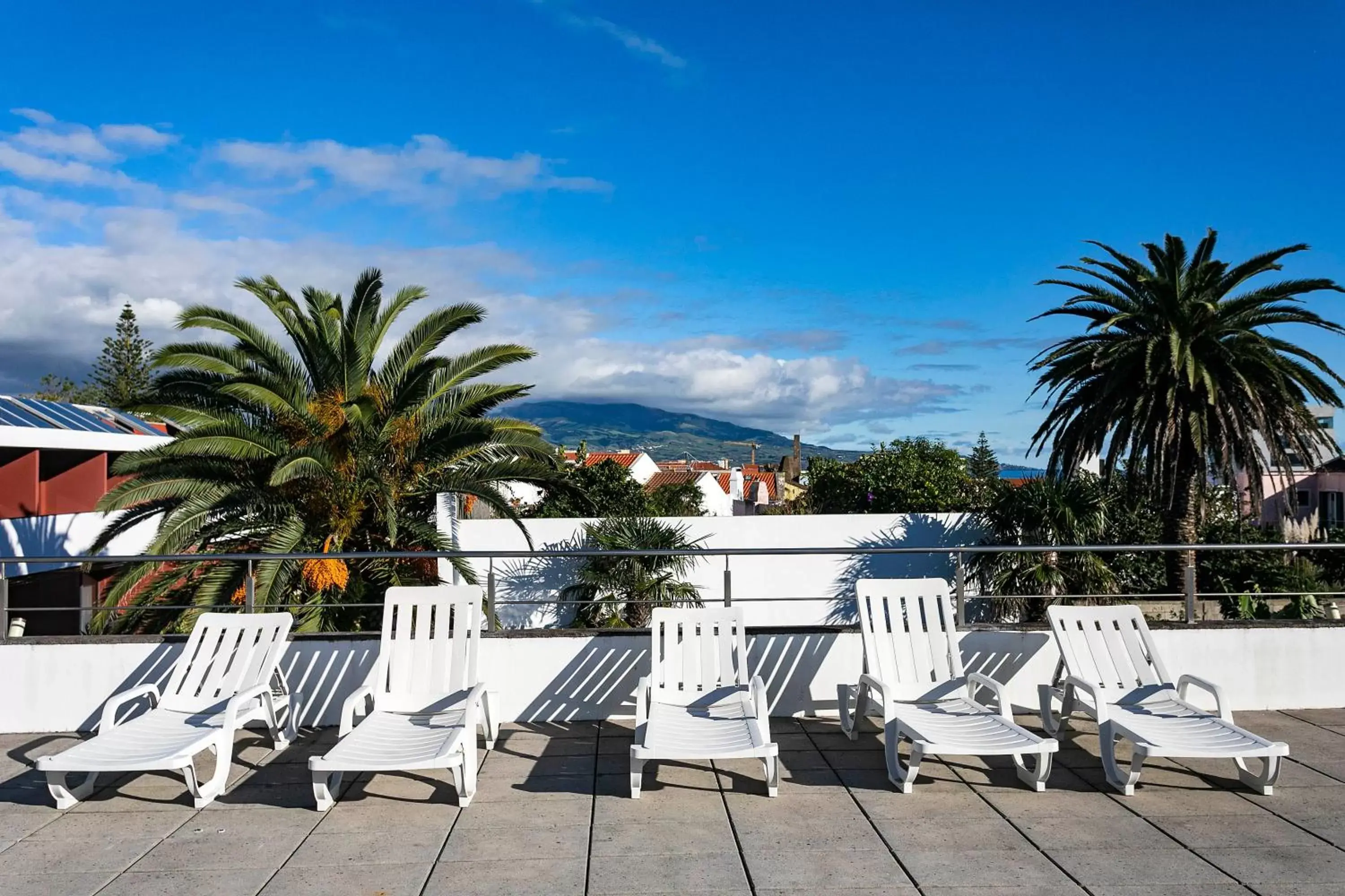 Patio, Swimming Pool in Antillia Hotel