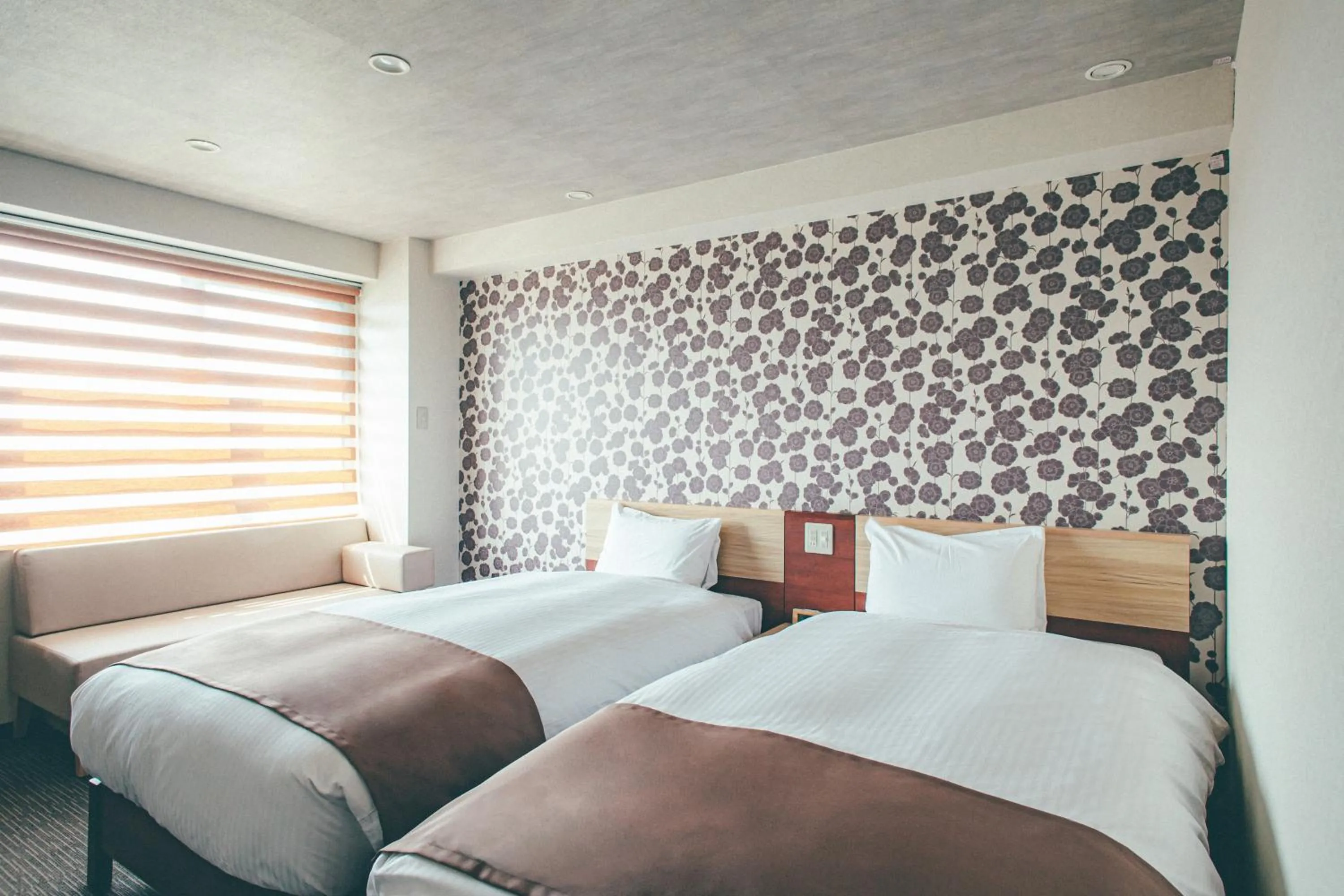 Bed in Kyonoyado Kiyomizu Gojo Kuretakeso