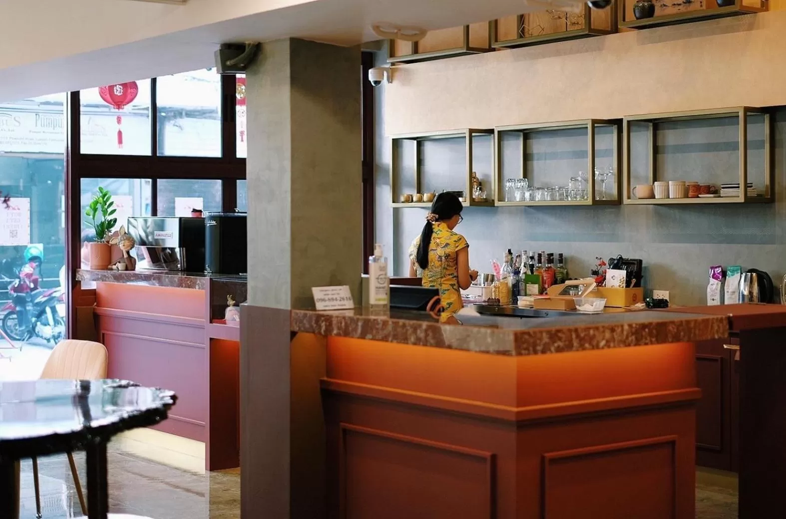 Staff in Golden House