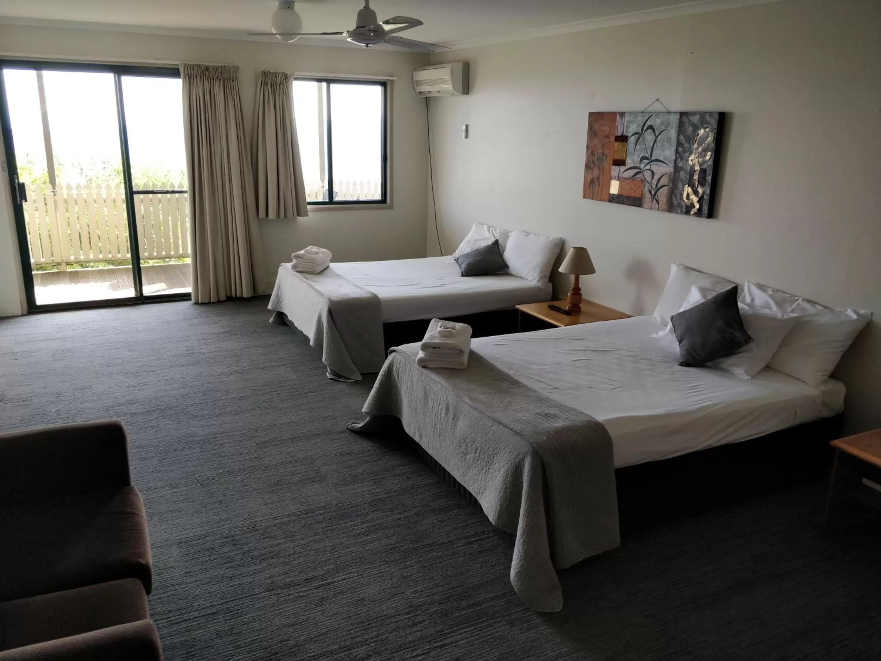 Bed in Tranquil Park