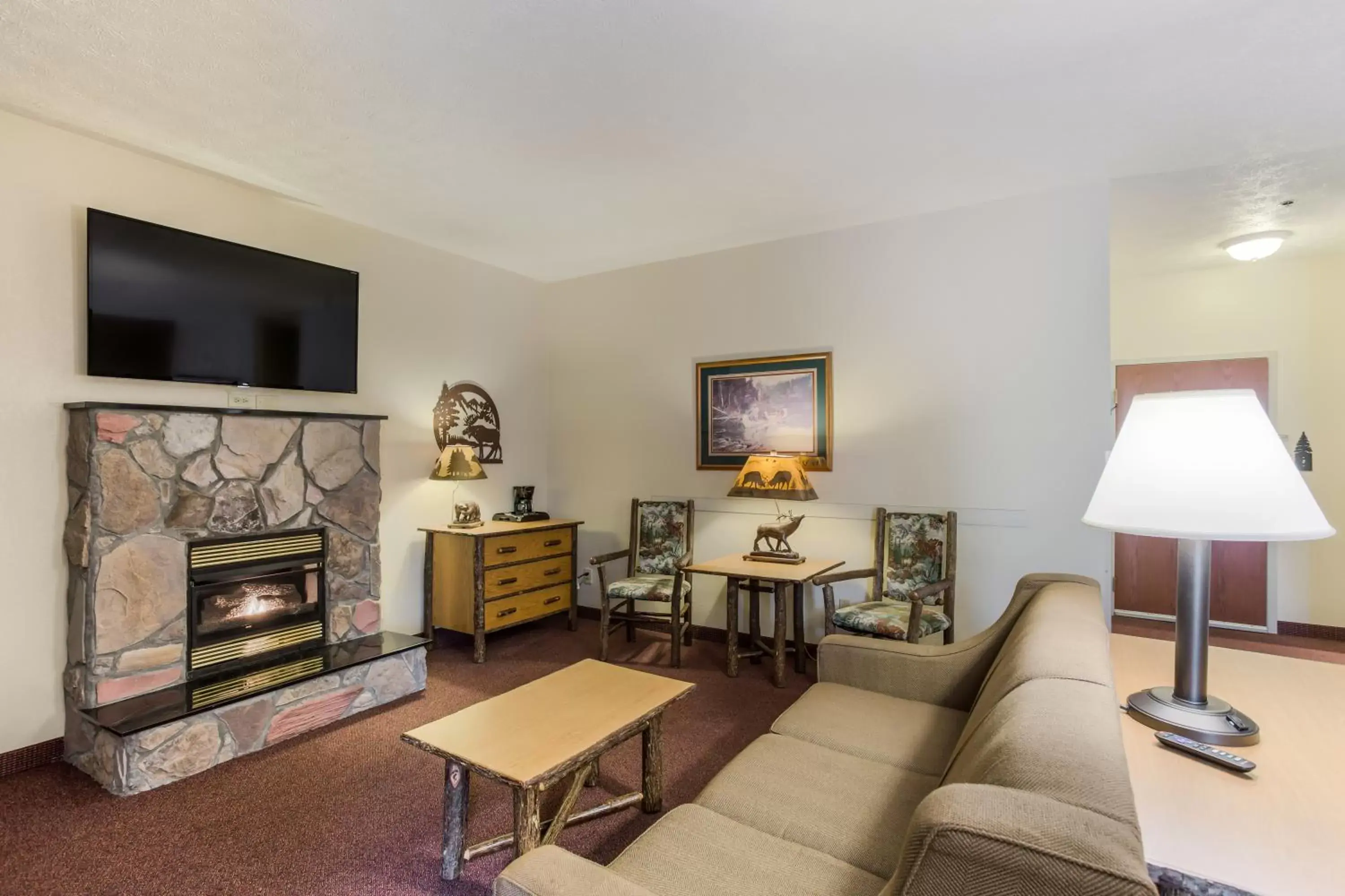 Seating Area in Quality Inn & Suites