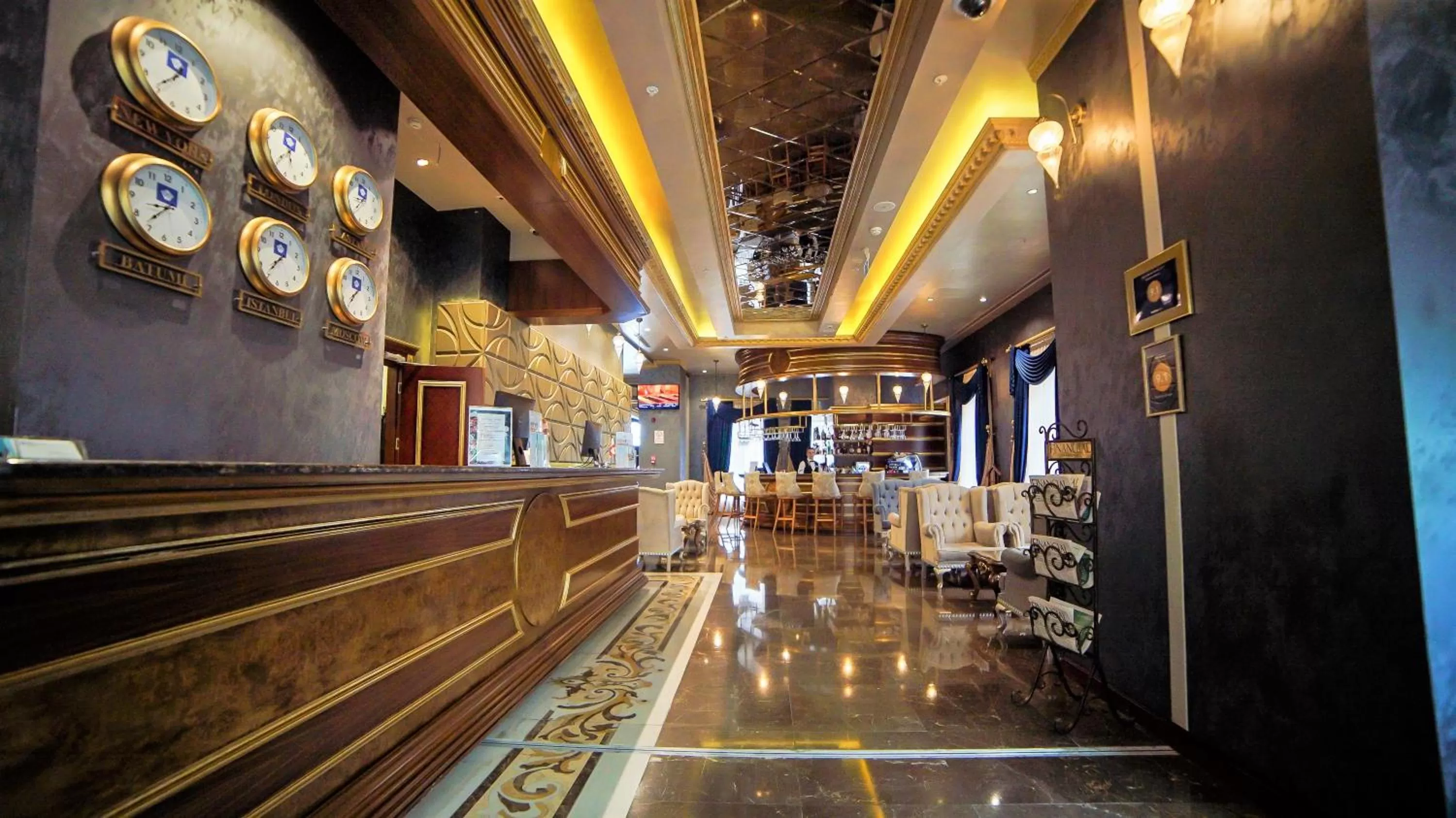 Lobby or reception in Wyndham Batumi