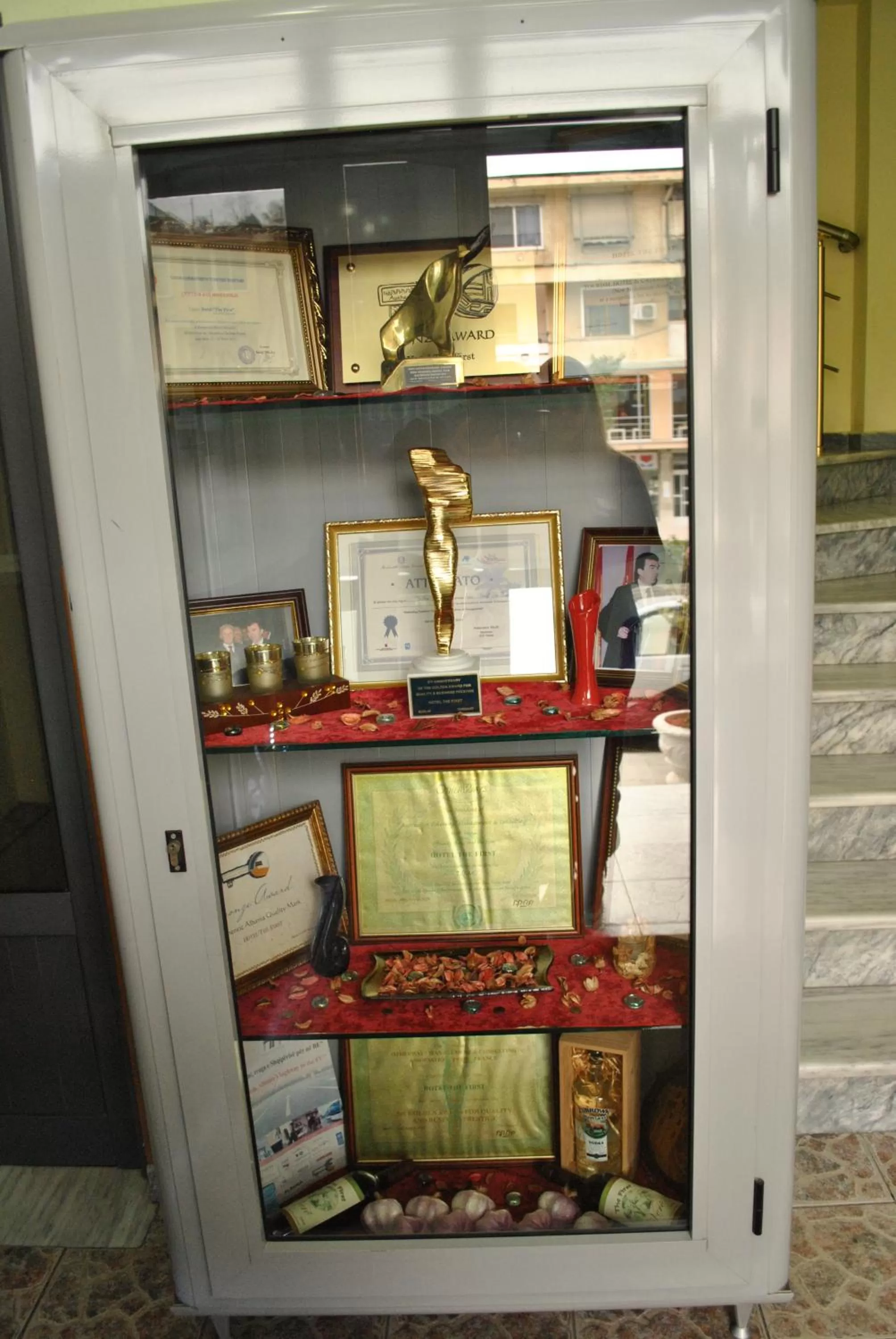 Property logo or sign in Hotel The First