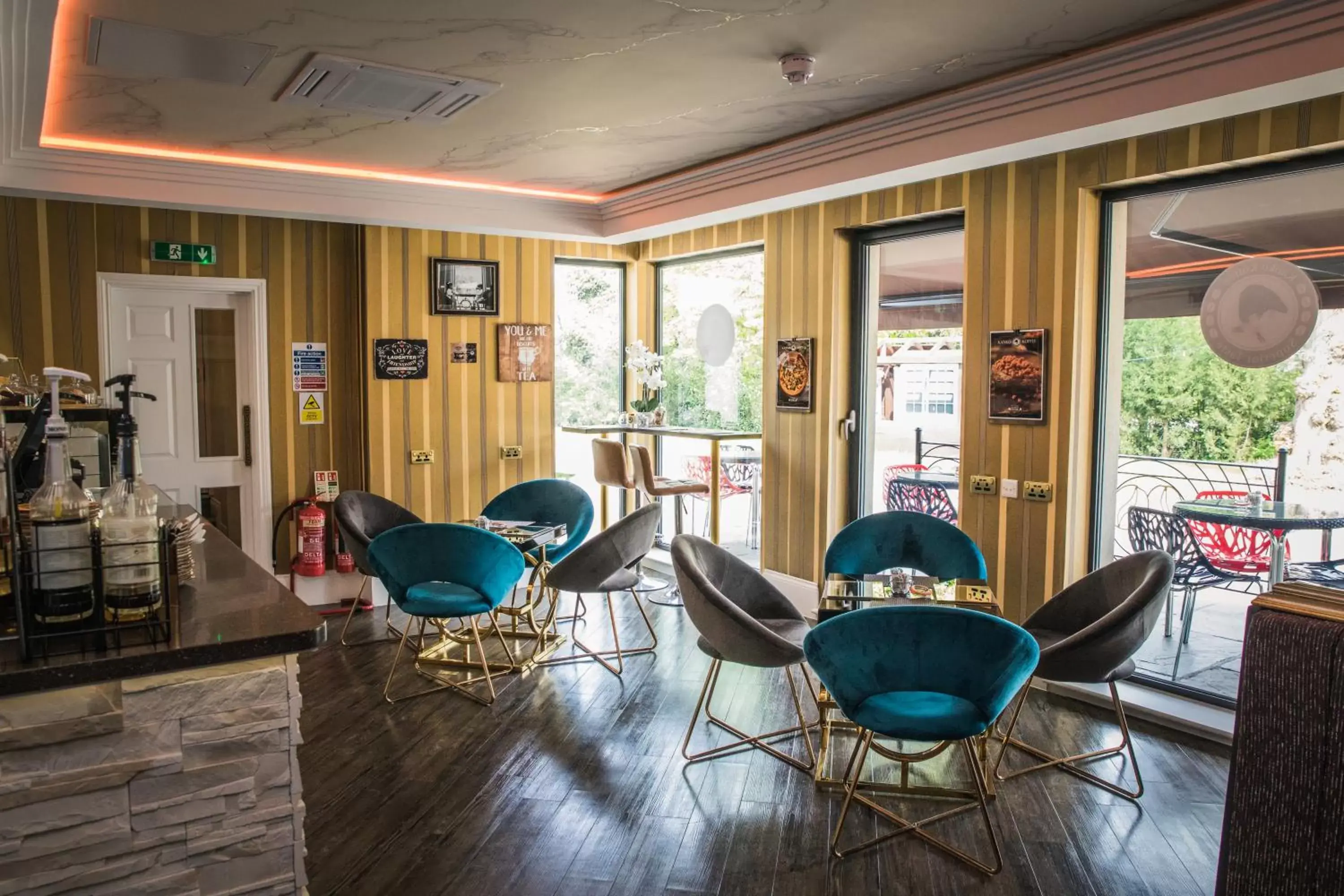 Coffee/tea facilities in The Old Hall Hotel