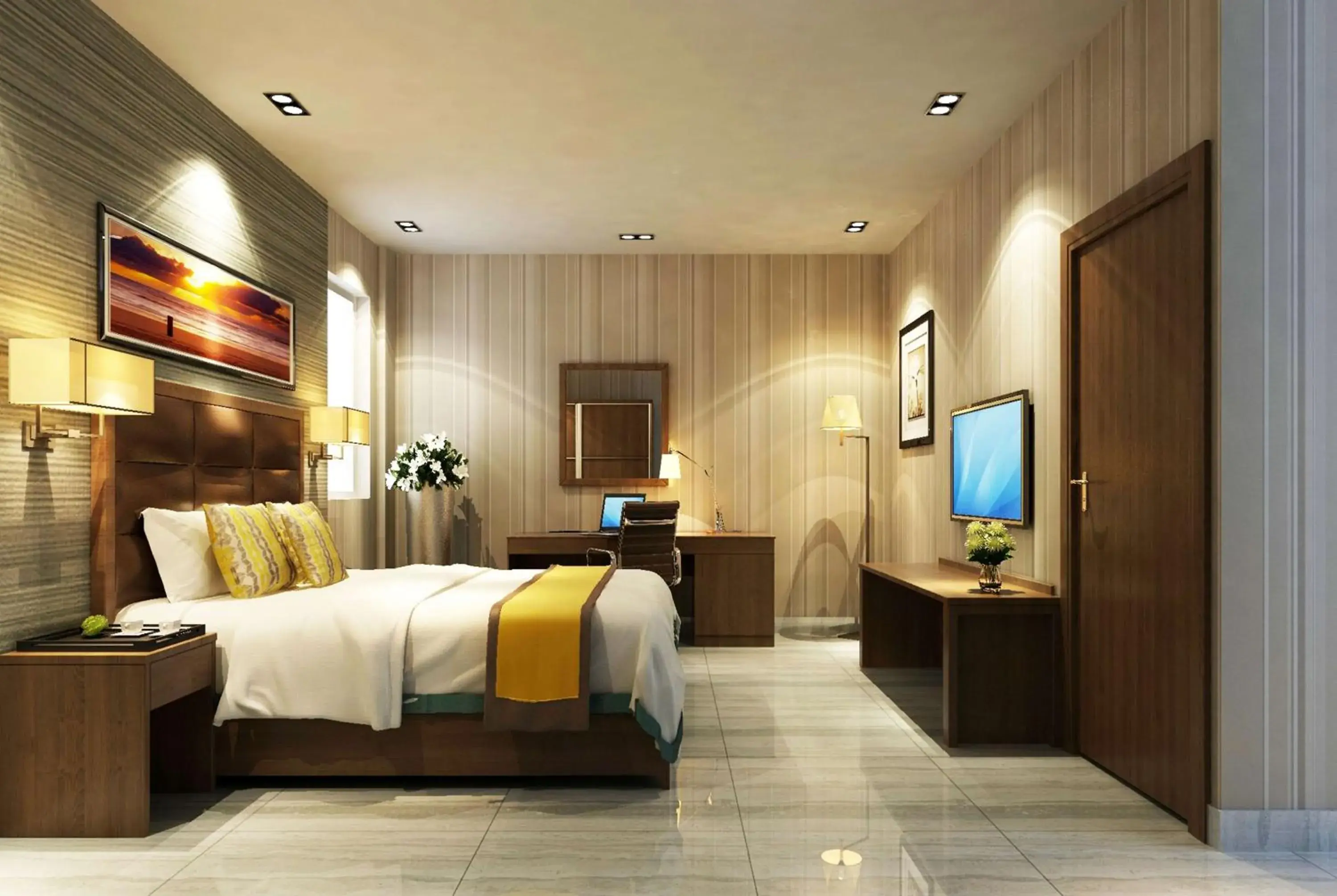 Photo of the whole room, Bed in Days Hotel & Suites by Wyndham Dakar