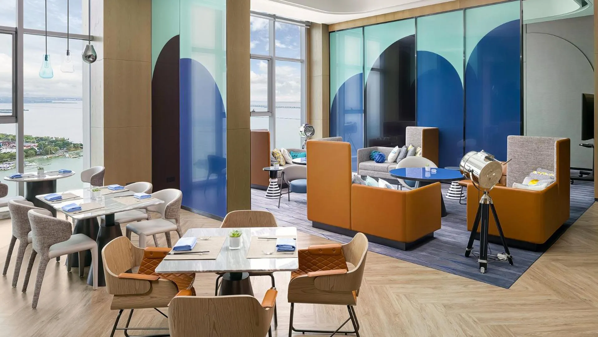 Seating area in Renaissance Changzhou Wujin Hotel