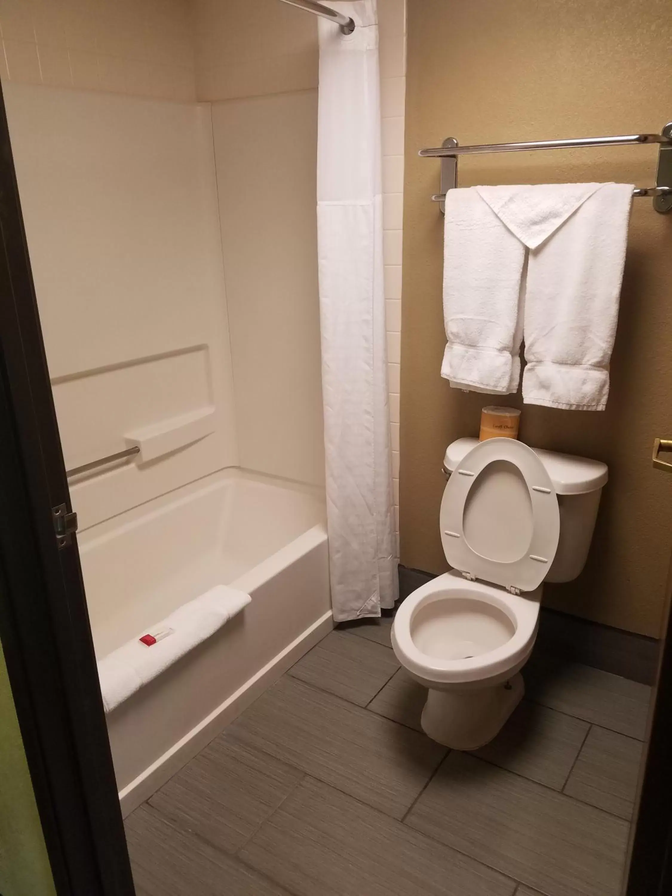 Bathroom in Super 8 by Wyndham Wichita North