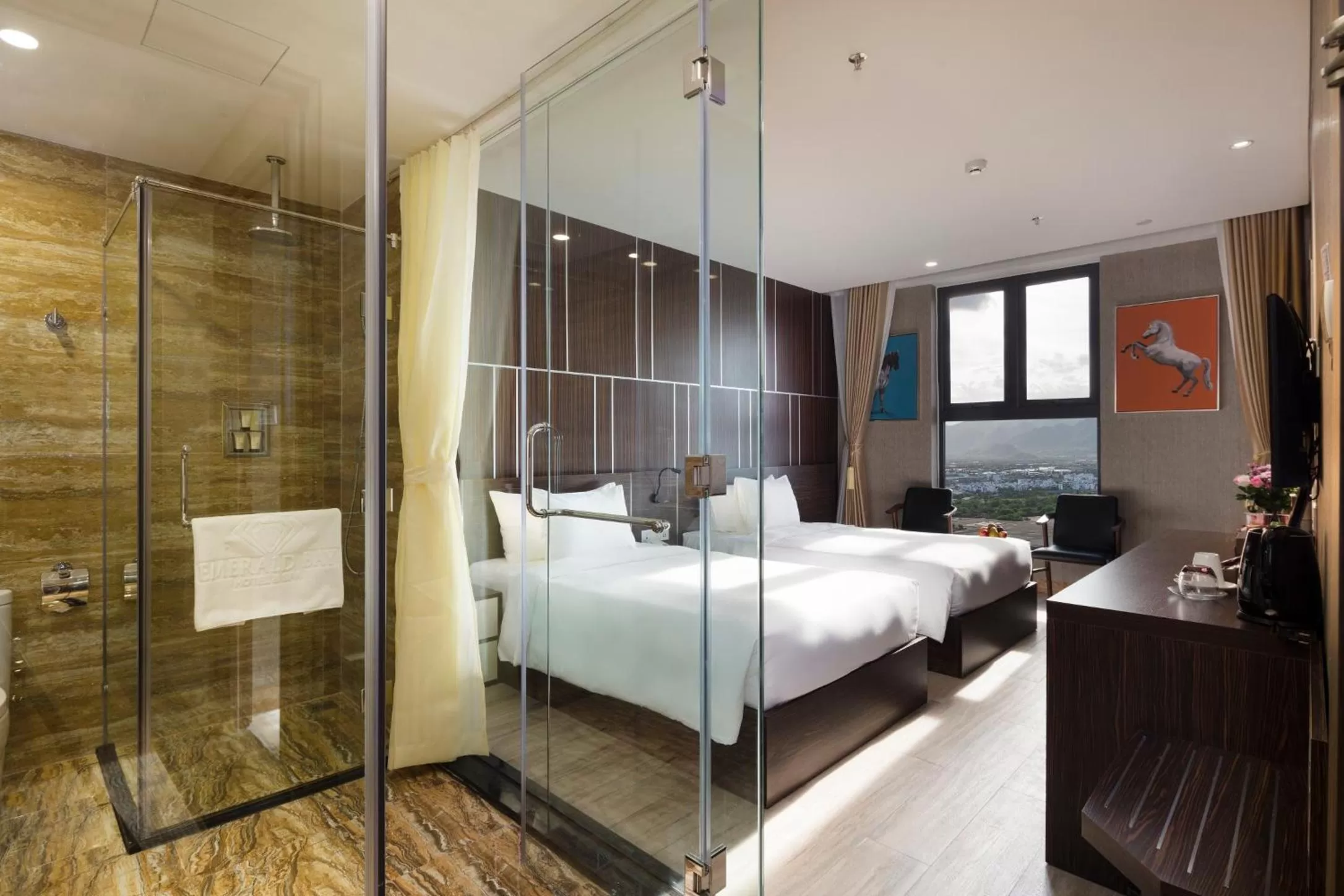 Photo of the whole room, Bed in Emerald Bay Hotel & Spa Nha Trang