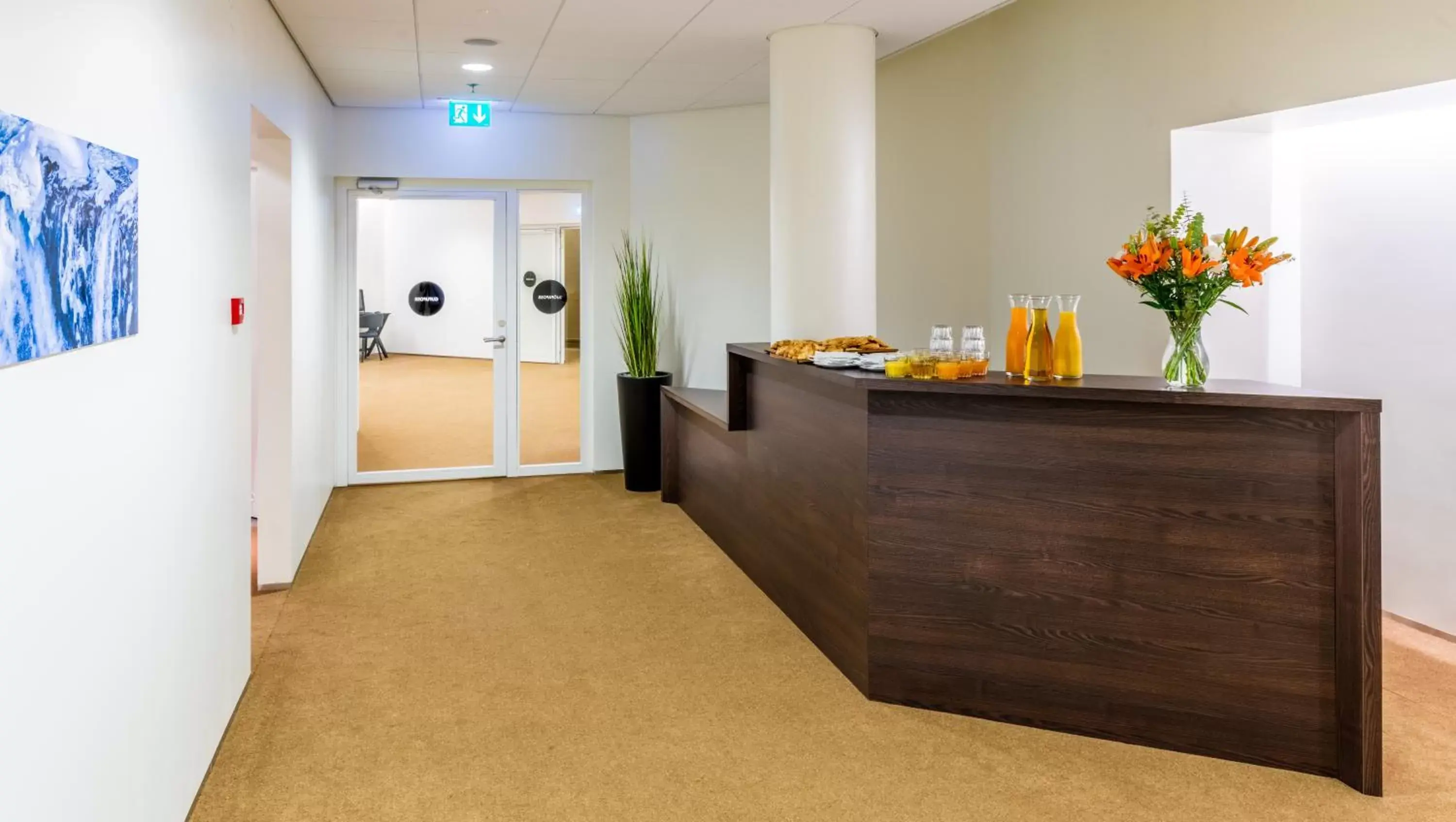 Business facilities, Lobby/Reception in Fosshotel Reykjavík