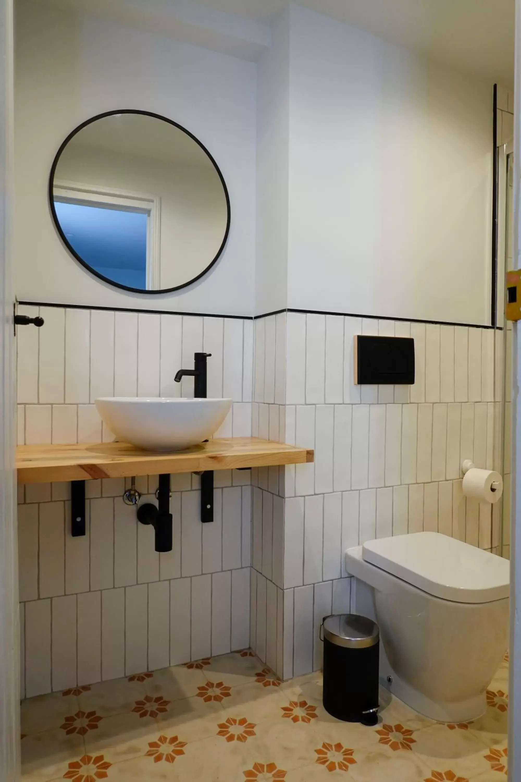 Bathroom in Hospederia Santa Clara