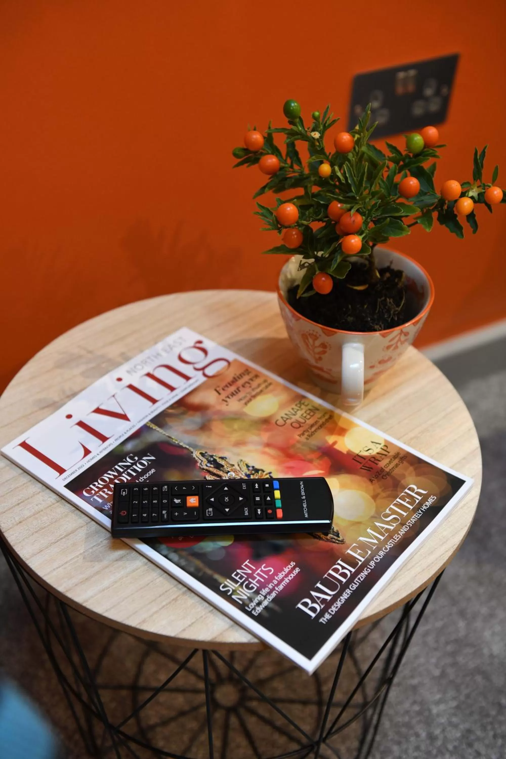 Decorative detail in Park Head Hotel